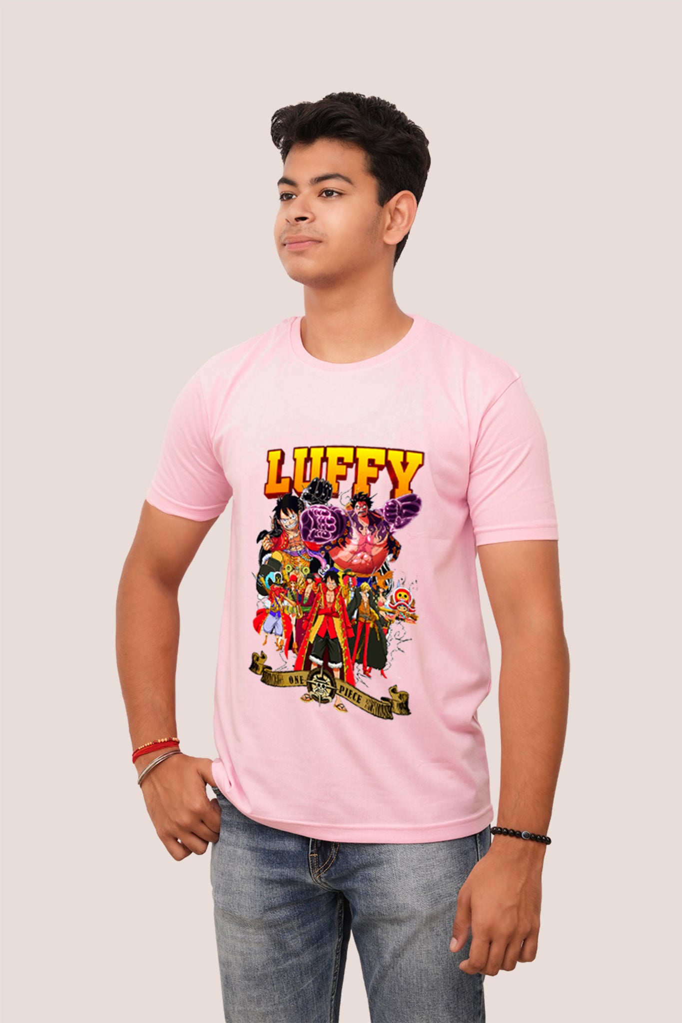 Anime Luffy Printed Tshirt