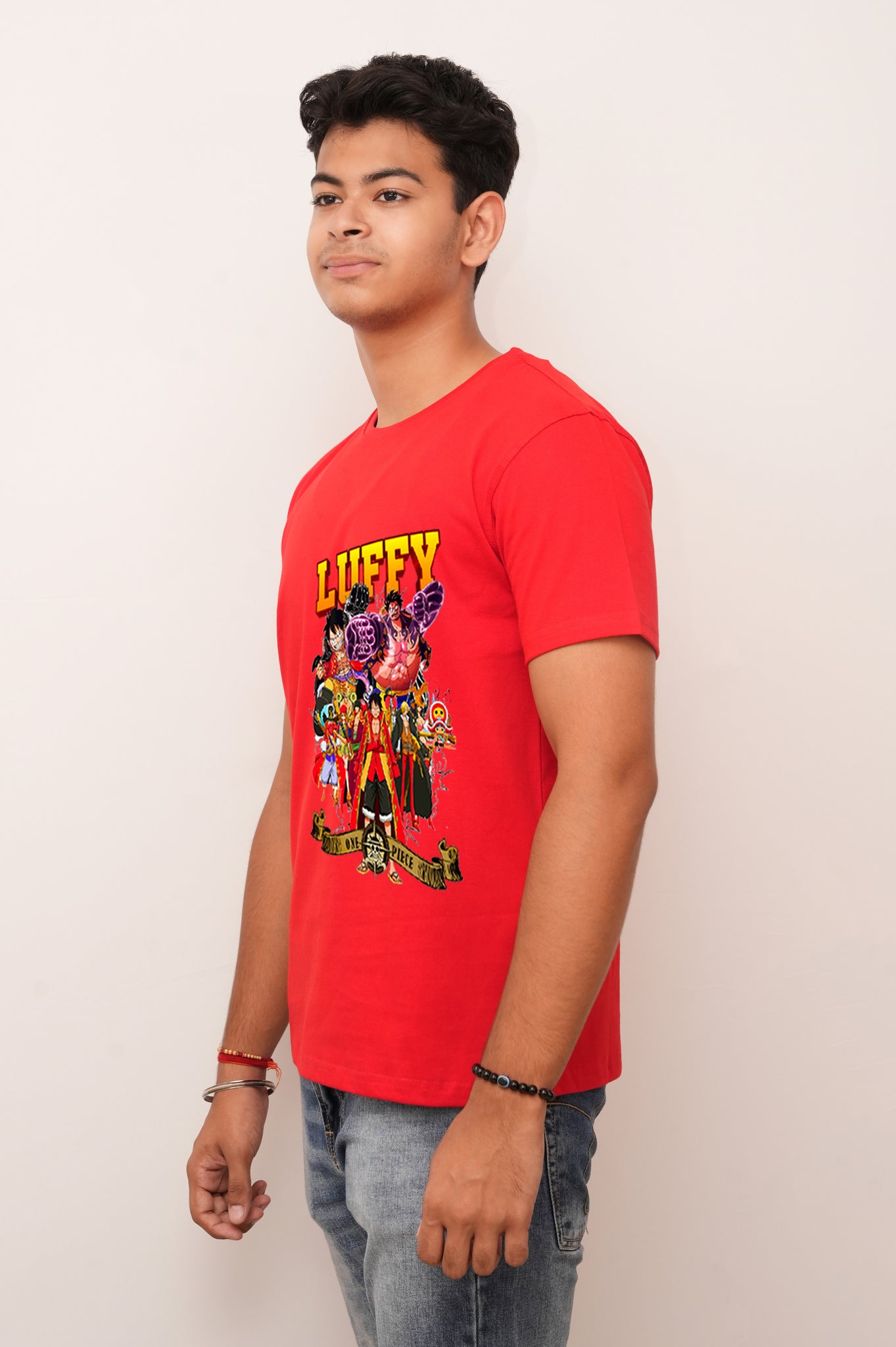 Anime Luffy Printed Tshirt