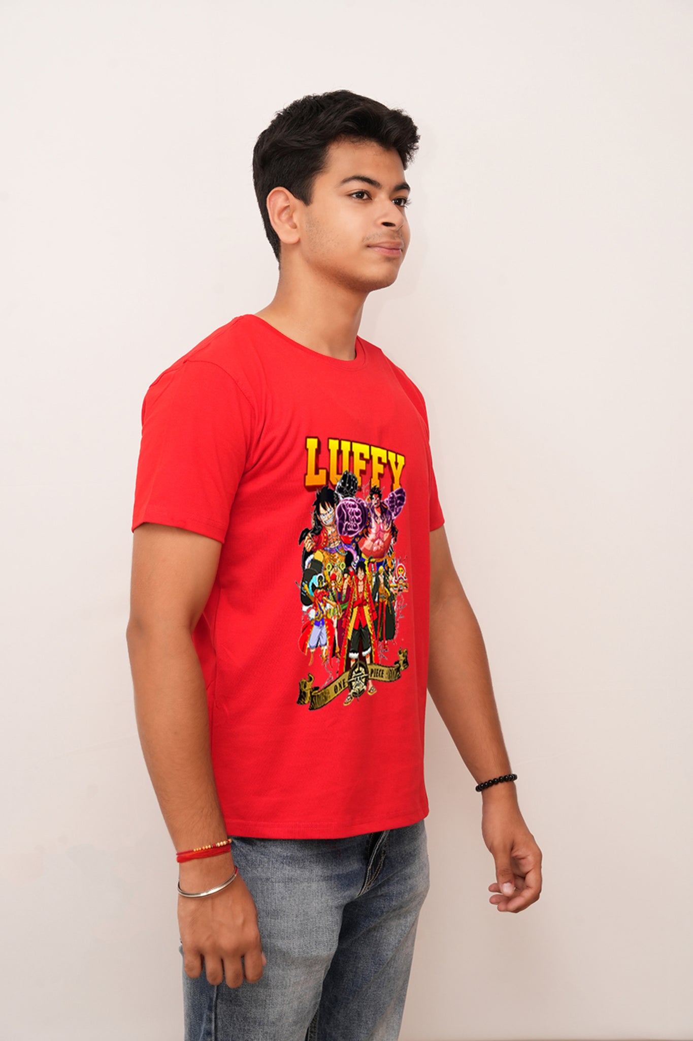 Anime Luffy Printed Tshirt