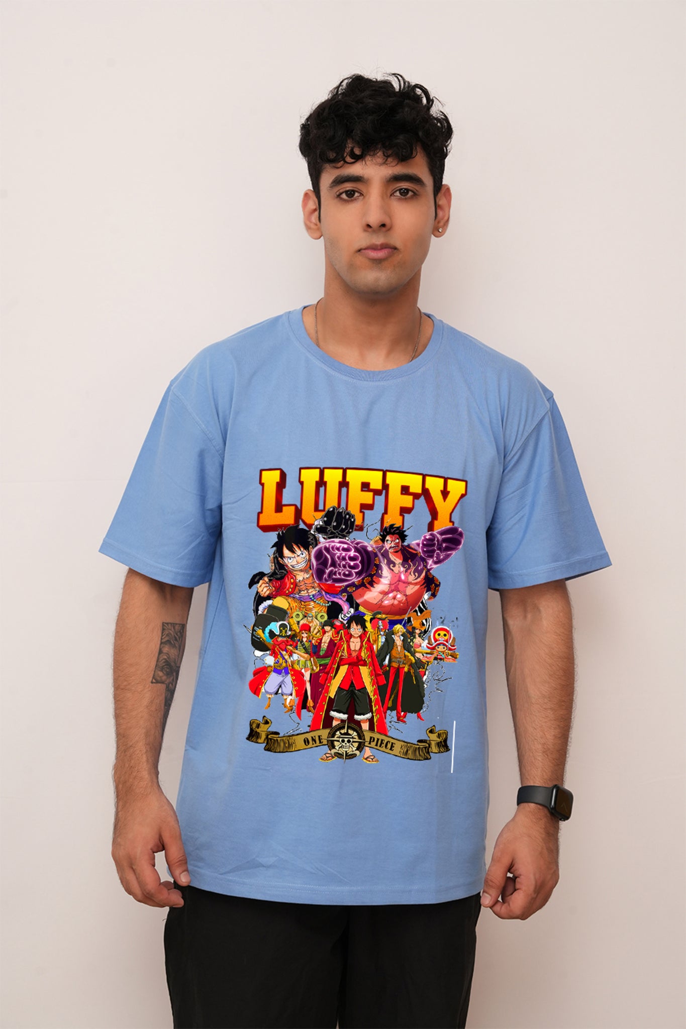 Anime Luffy Printed Tshirt