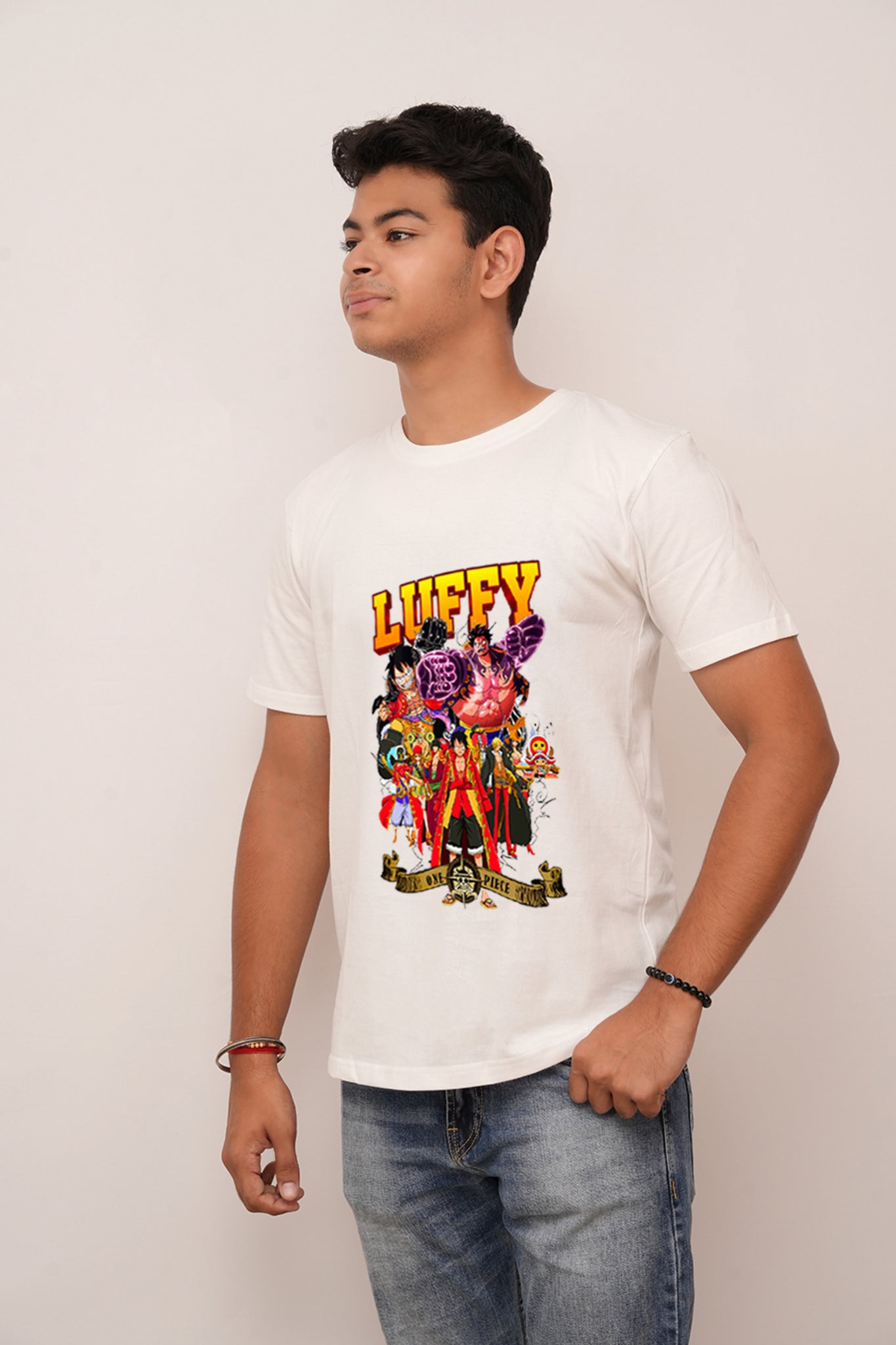 Anime Luffy Printed Tshirt