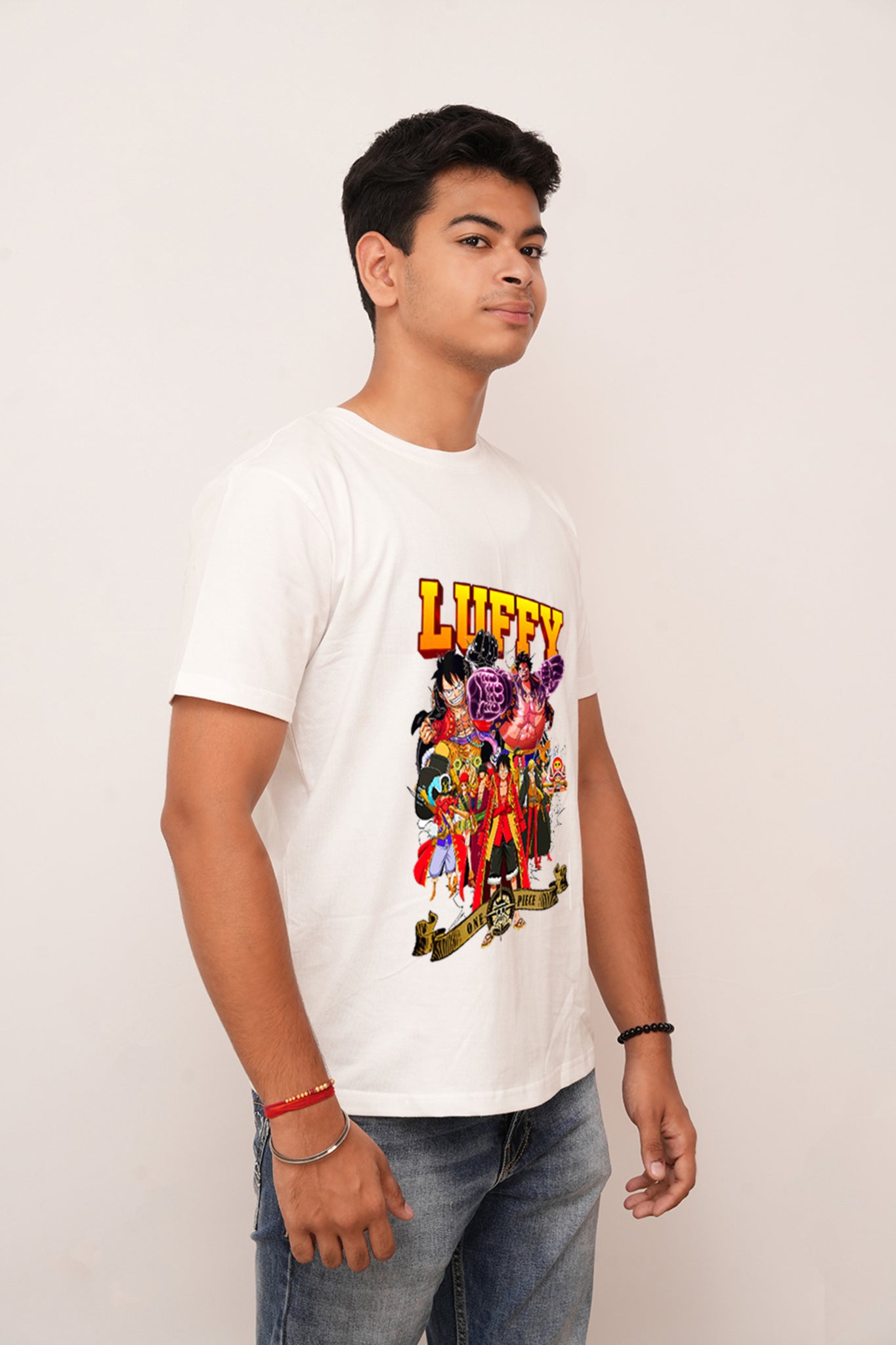 Anime Luffy Printed Tshirt