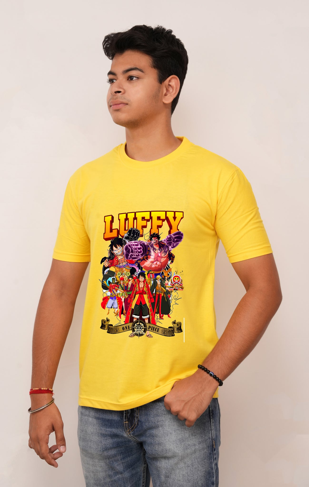 Anime Luffy Printed Tshirt