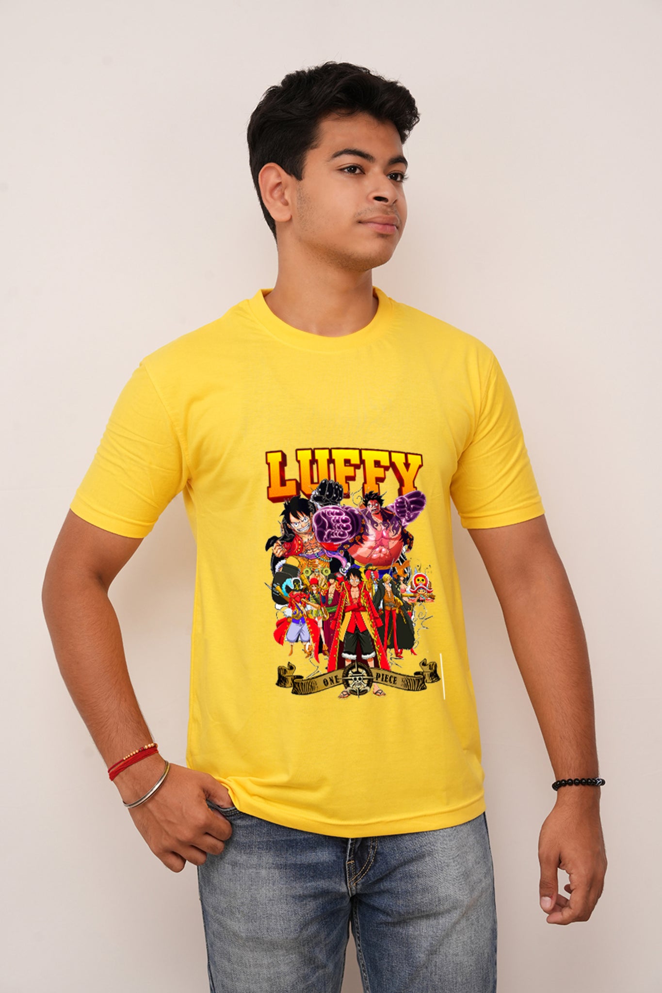 Anime Luffy Printed Tshirt