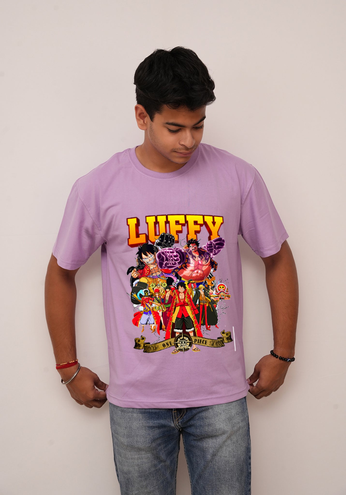 Anime Luffy Printed Tshirt