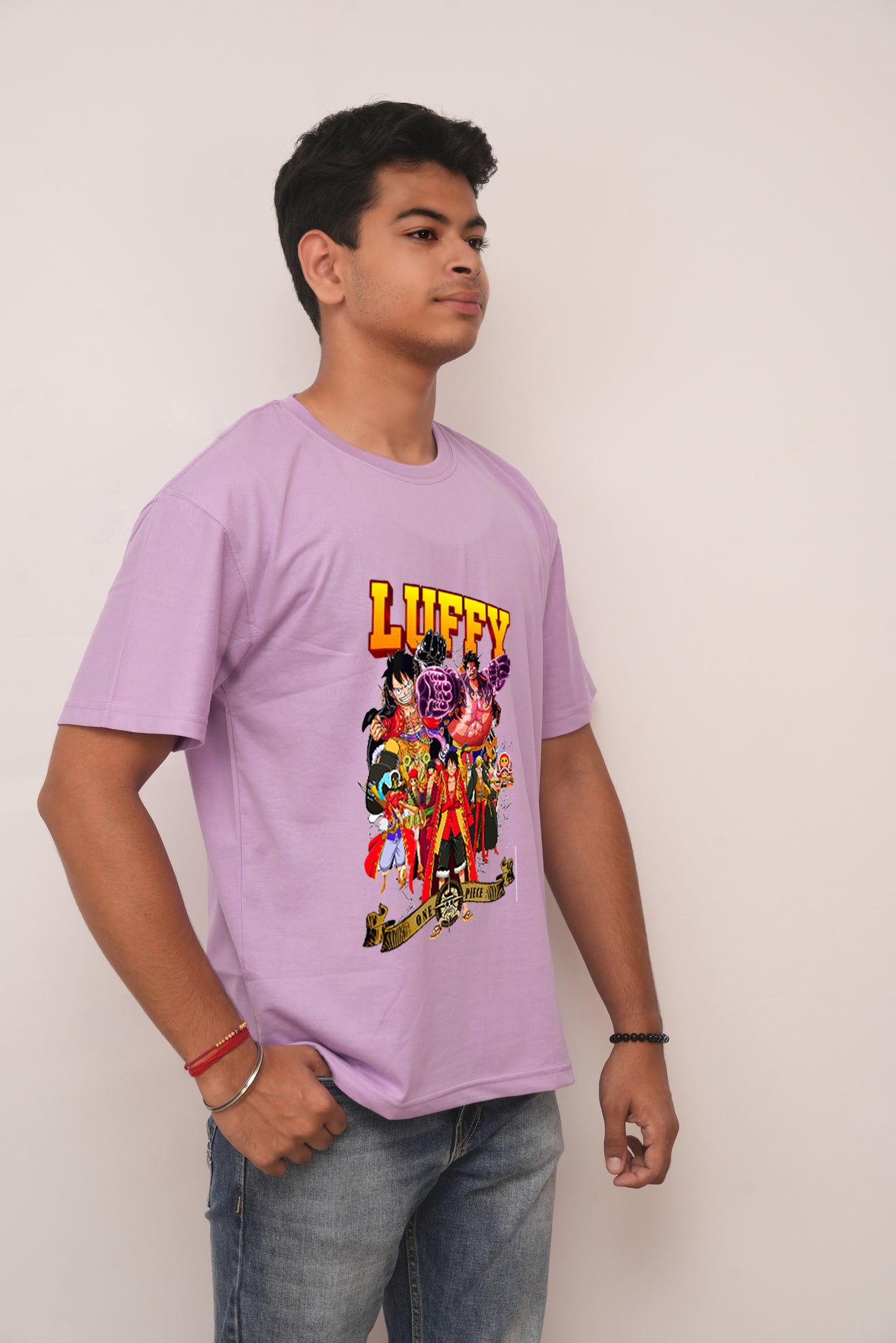 Anime Luffy Printed Tshirt