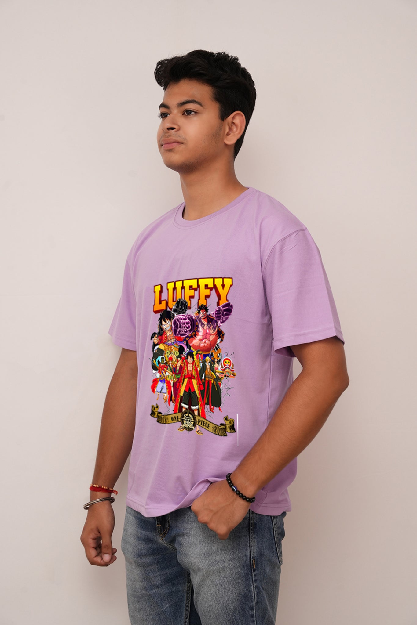 Anime Luffy Printed Tshirt