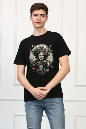 Macabre 16 Oversized  Printed Tshirt