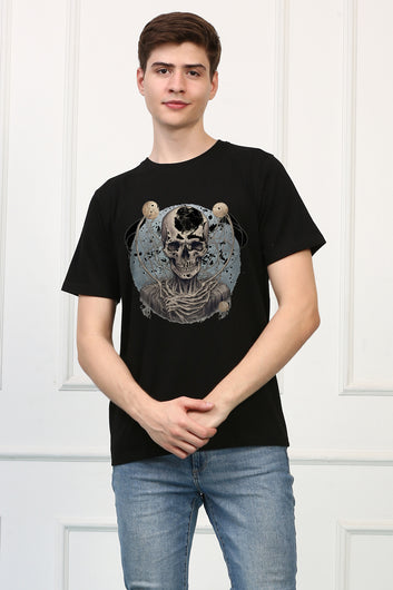 Macabre 19 Oversized  Printed Tshirt