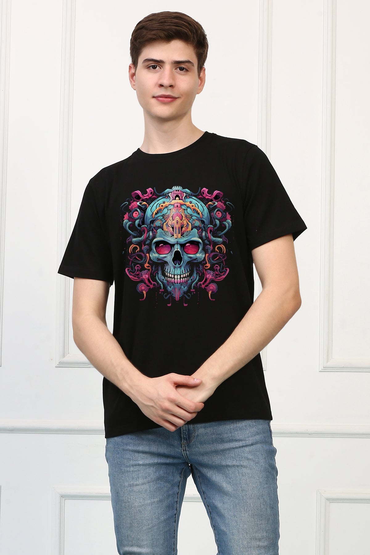 Macabre 24 Oversized  Printed Tshirt