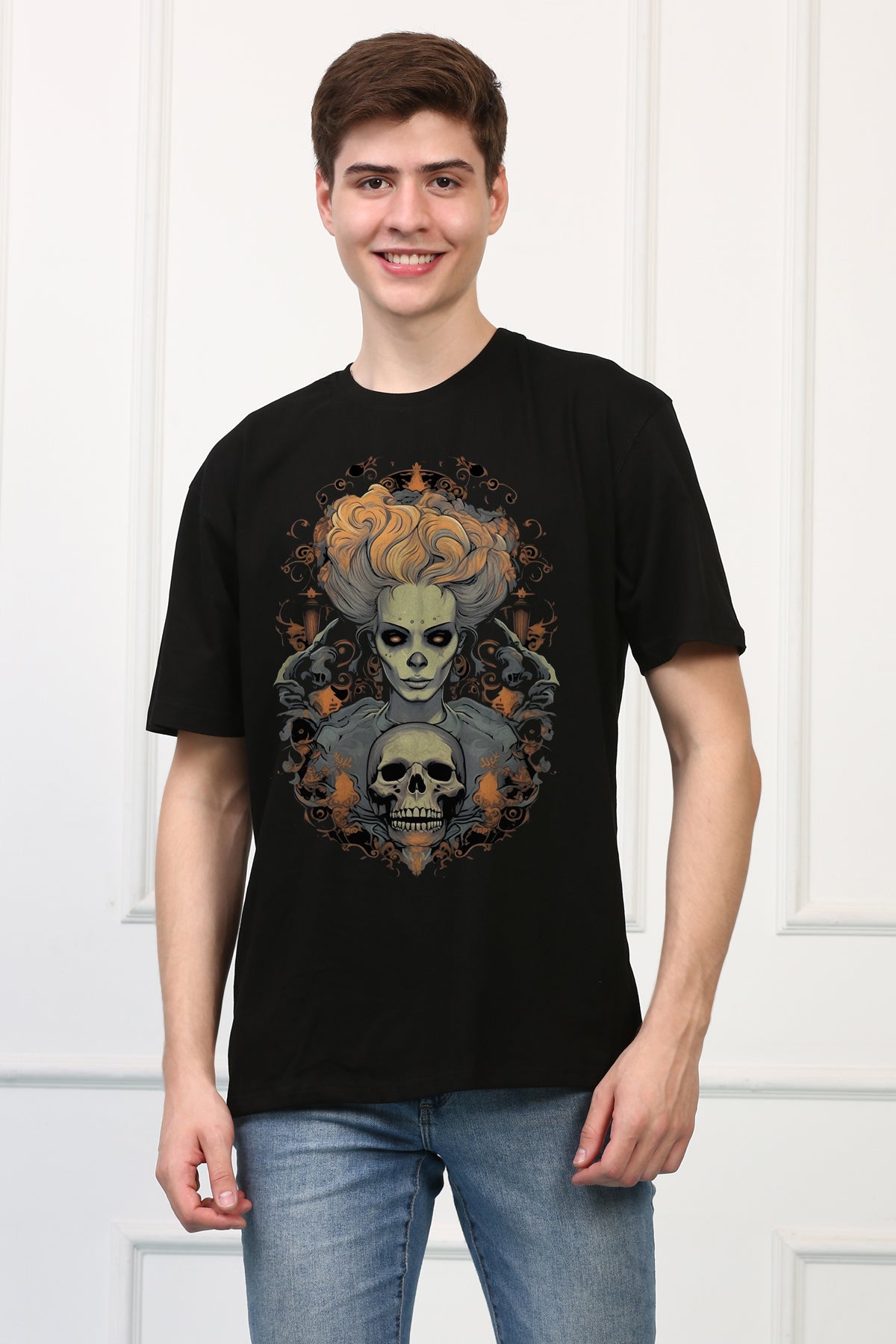 Macabre 25 Oversized  Printed Tshirt