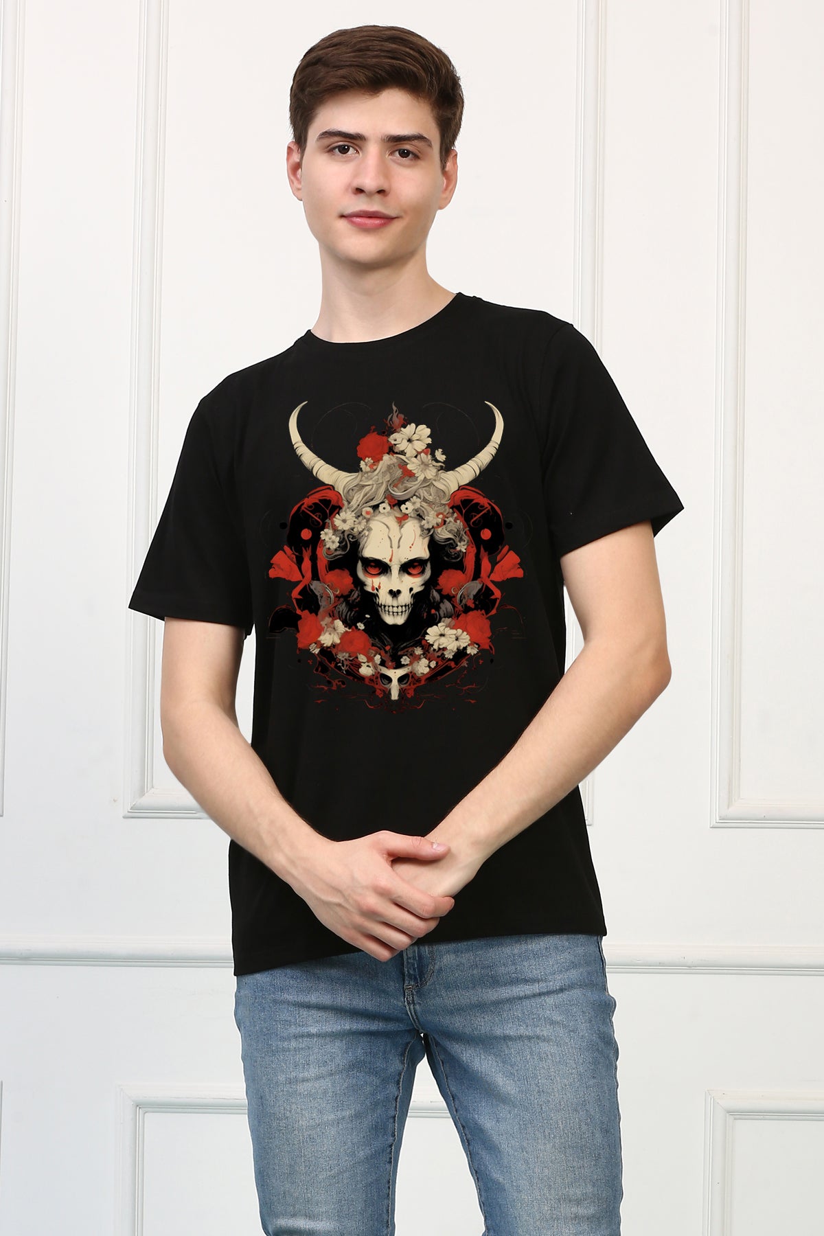 Macabre 27 Oversized  Printed Tshirt