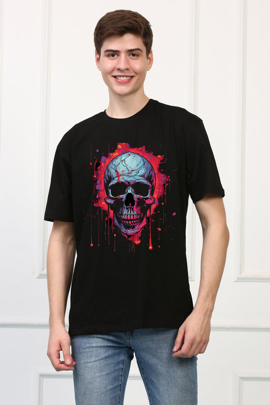 Macabre 29 Oversized  Printed Tshirt