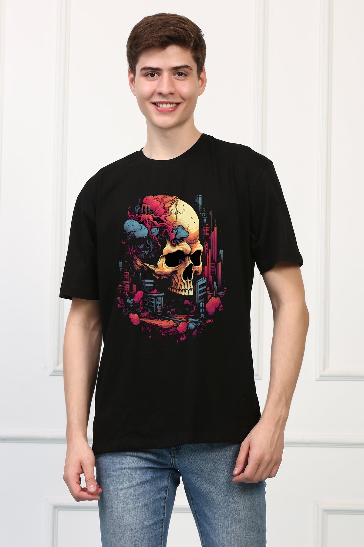 Macabre 31 Oversized  Printed Tshirt