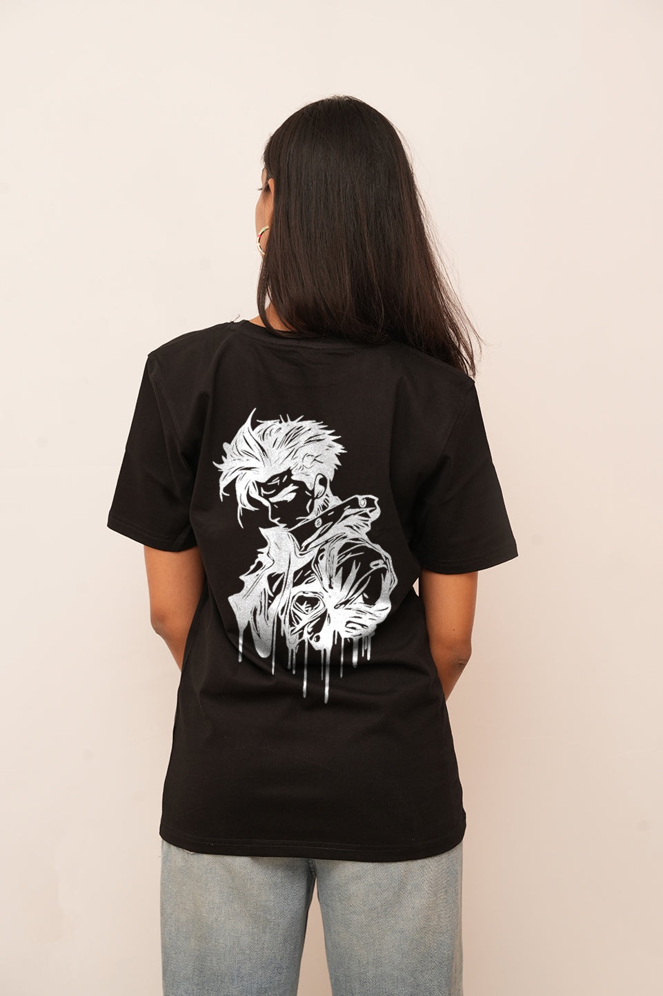 Anime Women Oversized Men Printed Tshirt