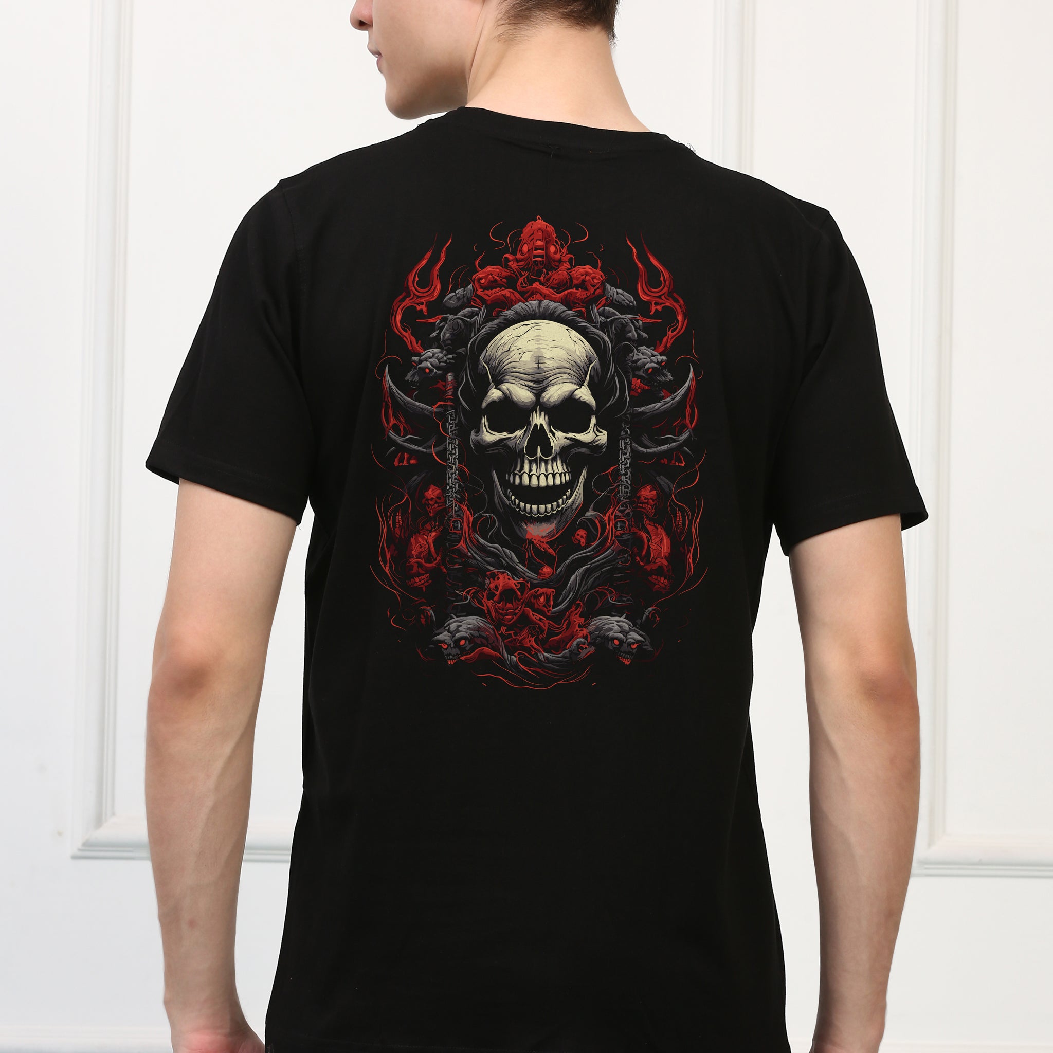 Death SKull   Printed Tshirt