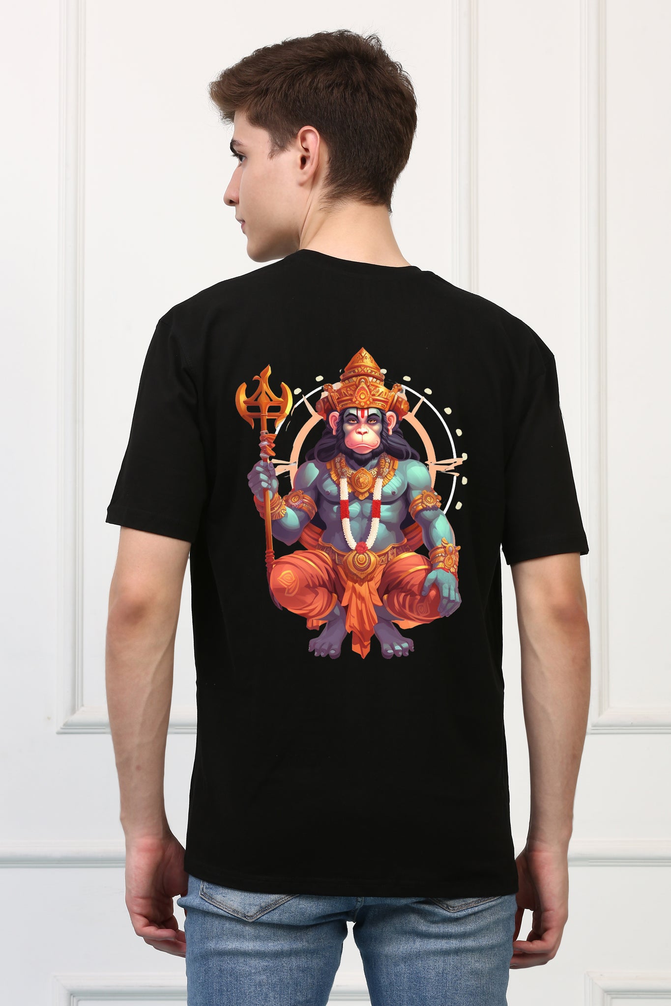 Men's Hanuman   Printed Tshirt