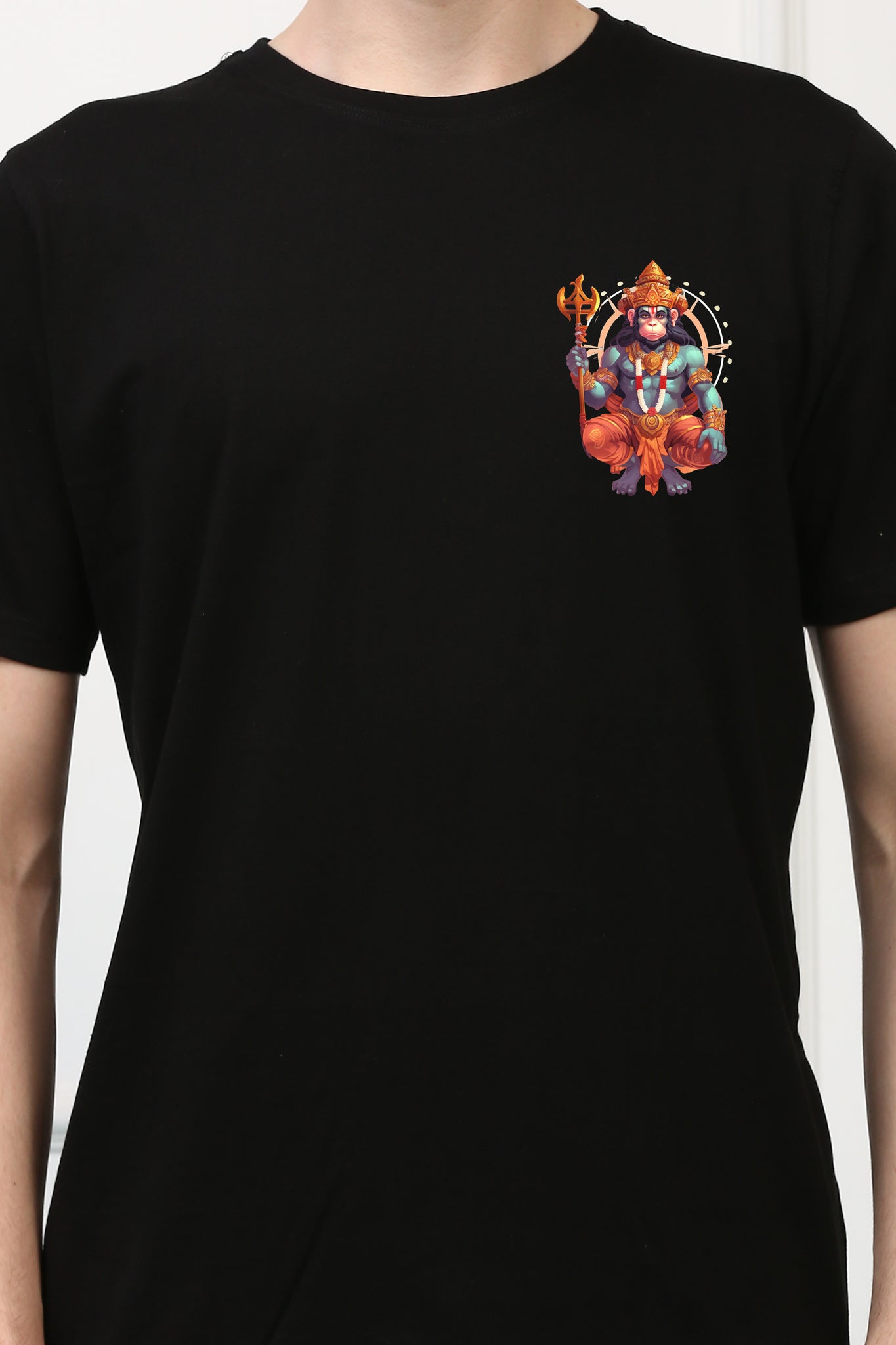 Men's Hanuman   Printed Tshirt