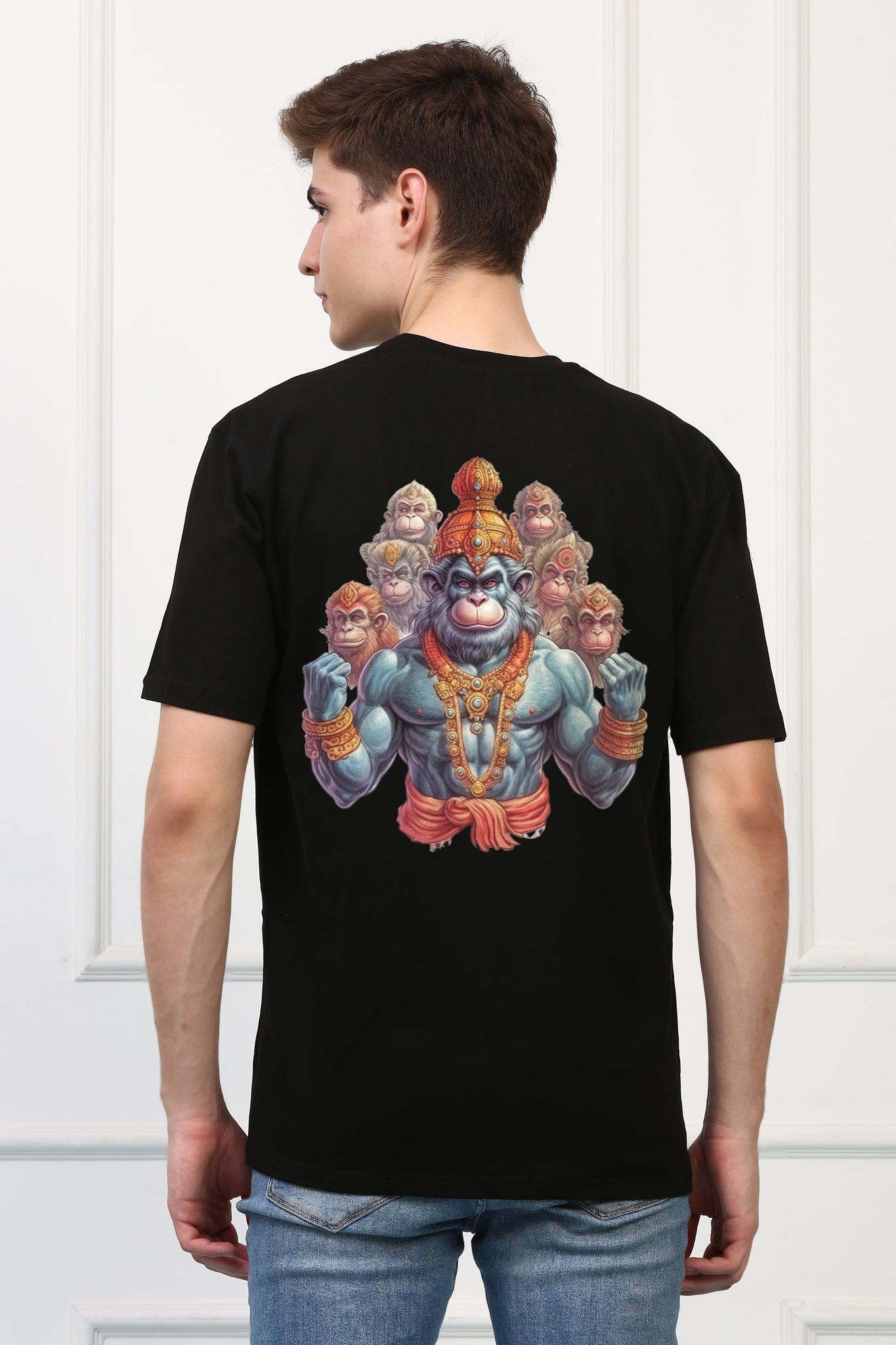 Men's Hanuman Ji Printed Tshirt