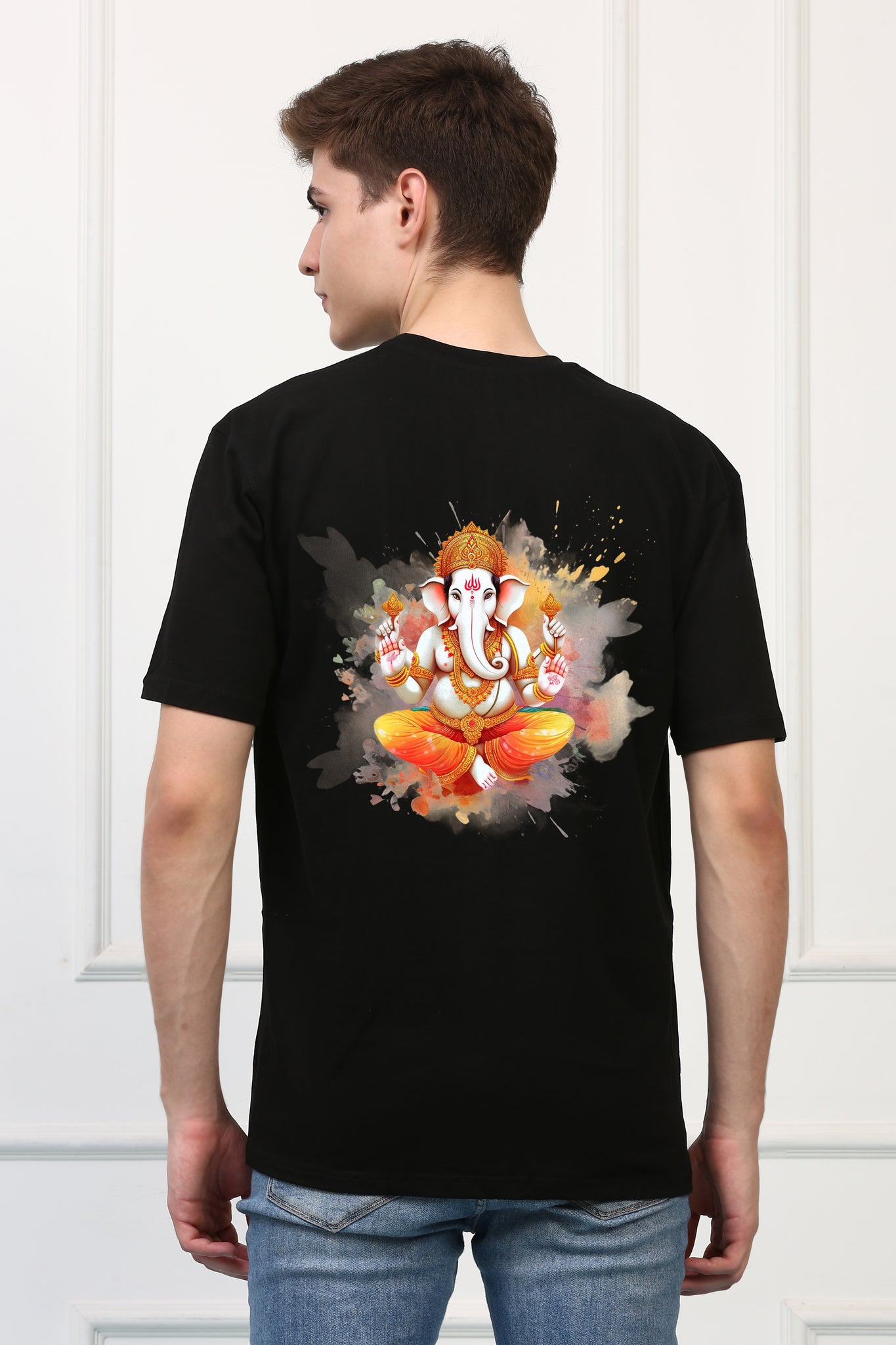 Men's Lord Ganesh  Printed Tshirt