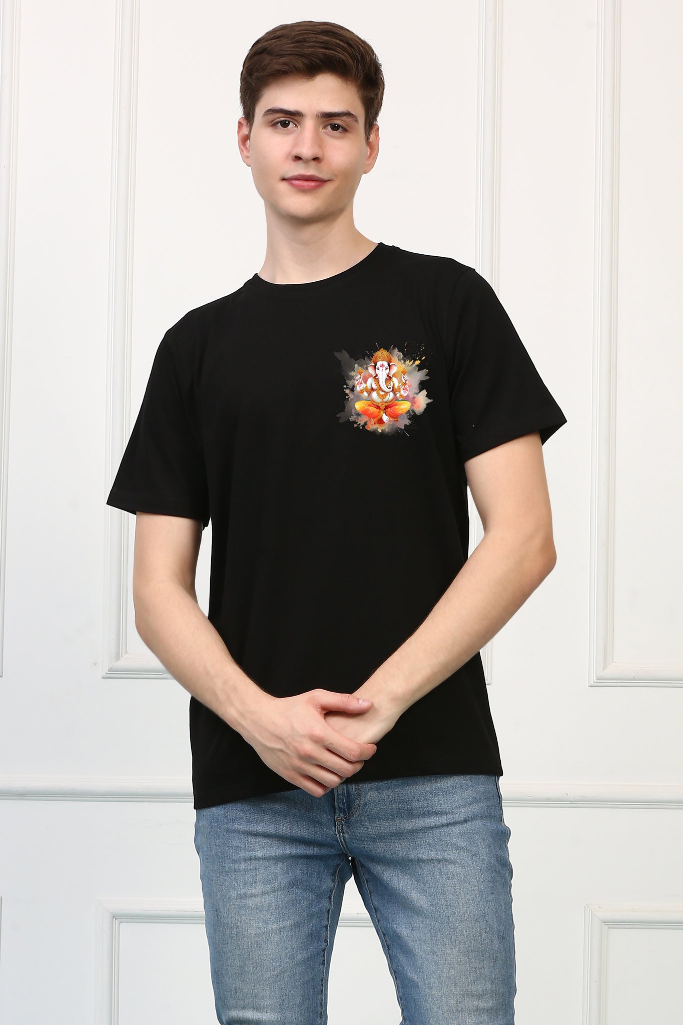 Men's Lord Ganesh  Printed Tshirt