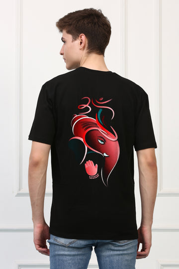 Men's  Ganesh Ji  Printed Tshirt