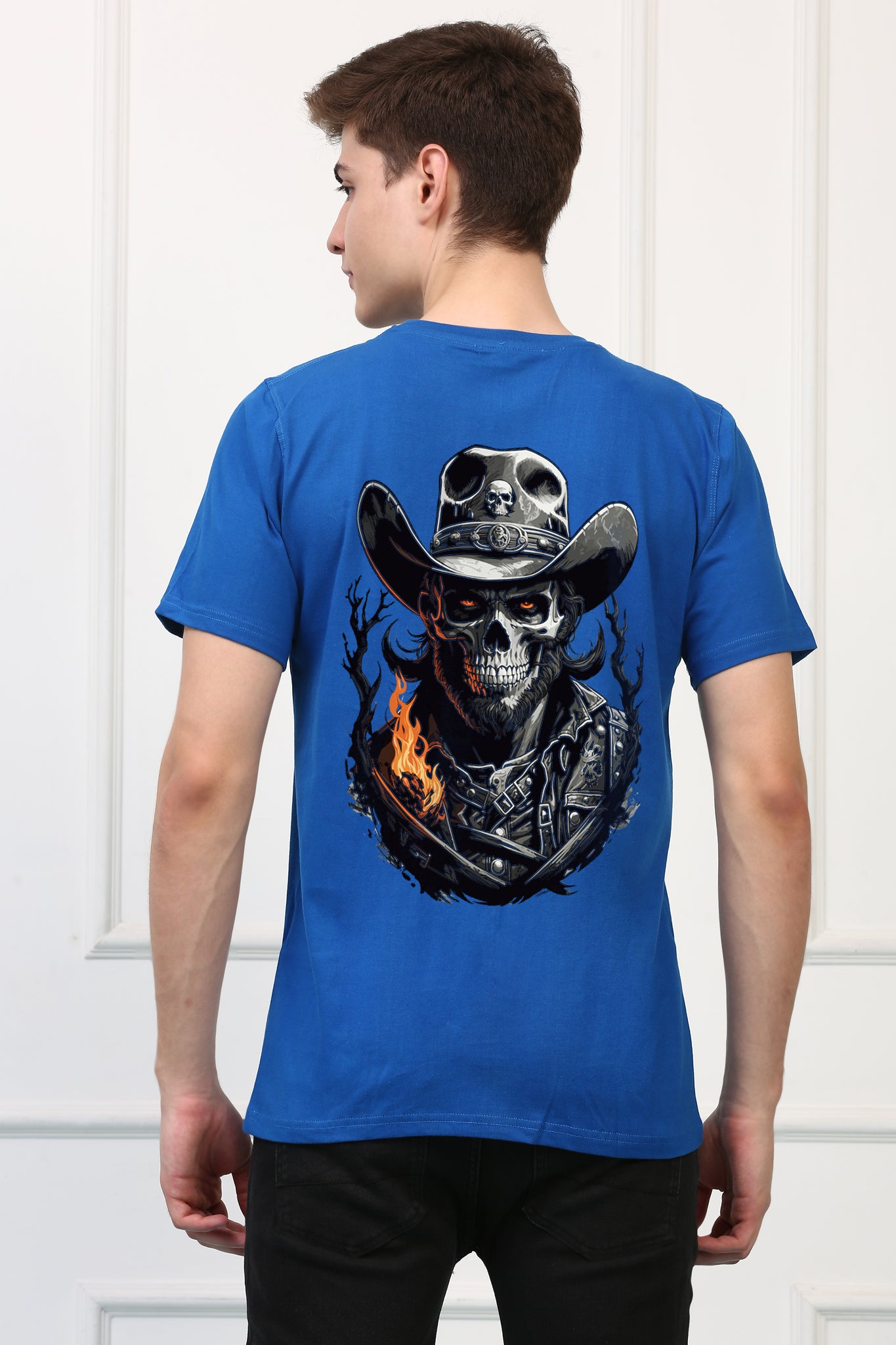 Grim Reaper Printed  T-shirt