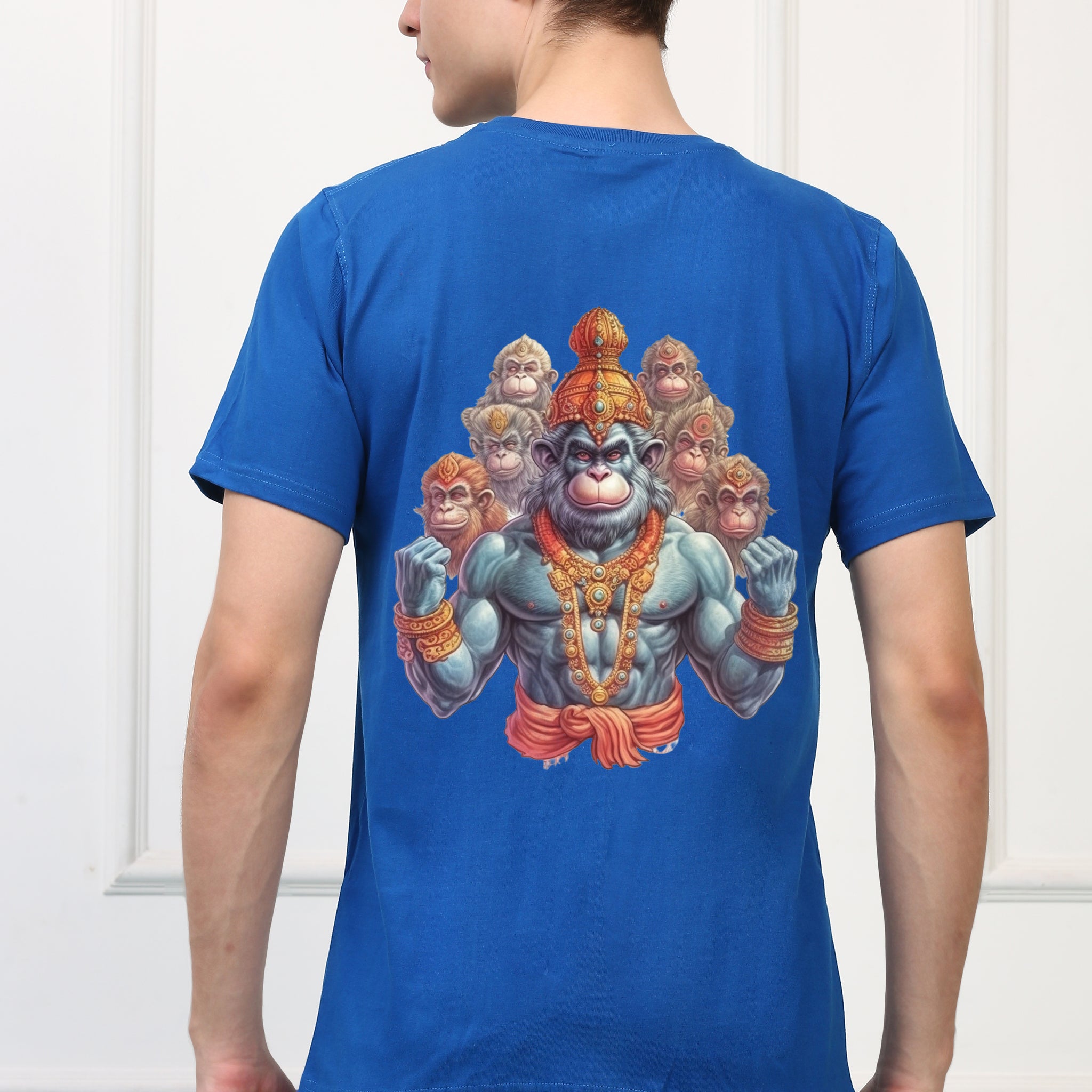 Men's Hanuman Ji Printed Tshirt