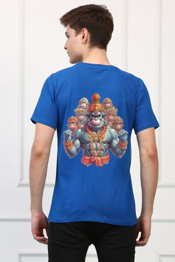 Men's Hanuman Ji Printed Tshirt