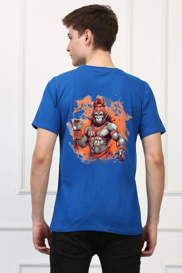 Men's Powerful God Printed Tshirt