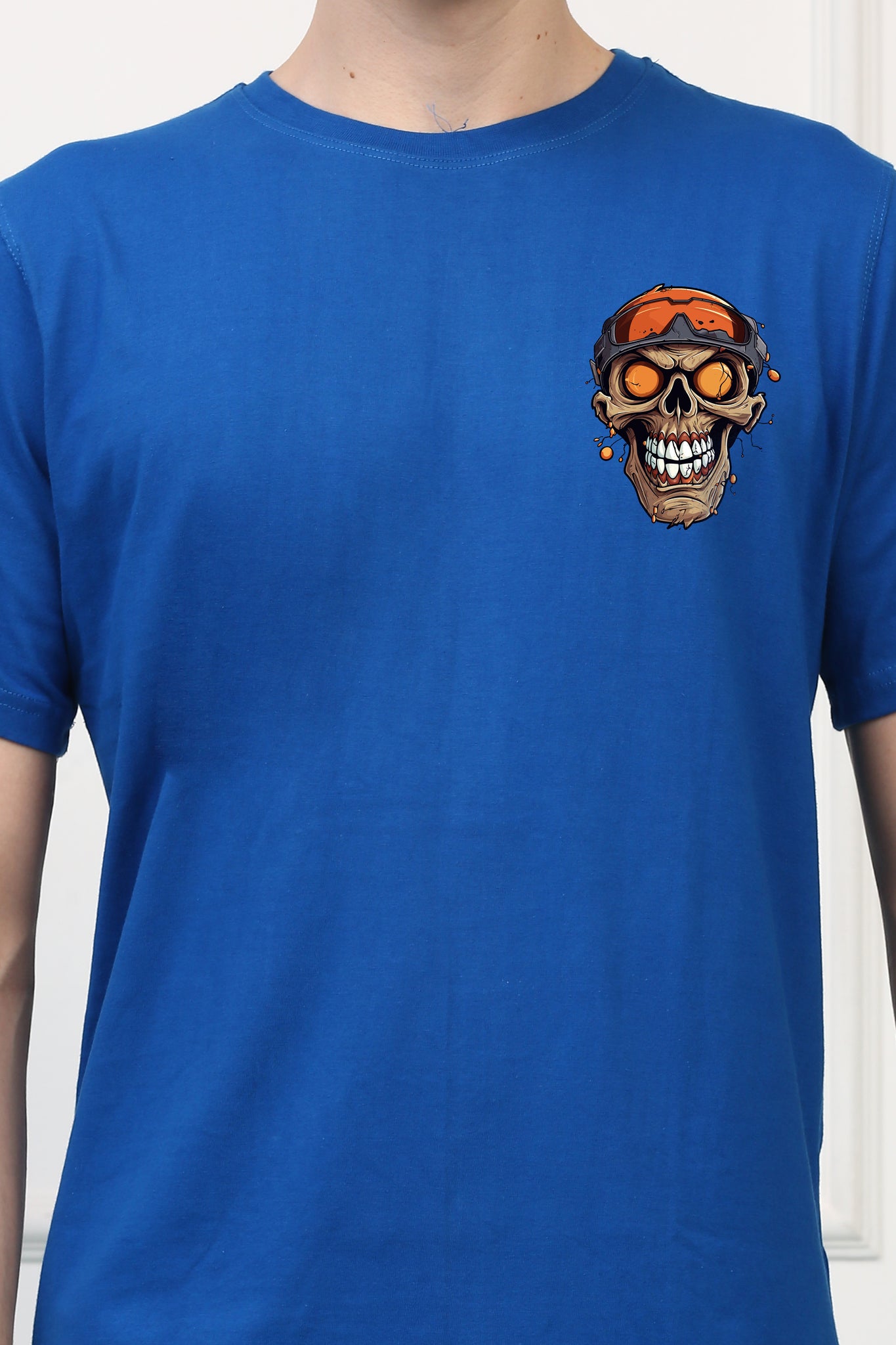 Smiling SKull Printed  T-shirt