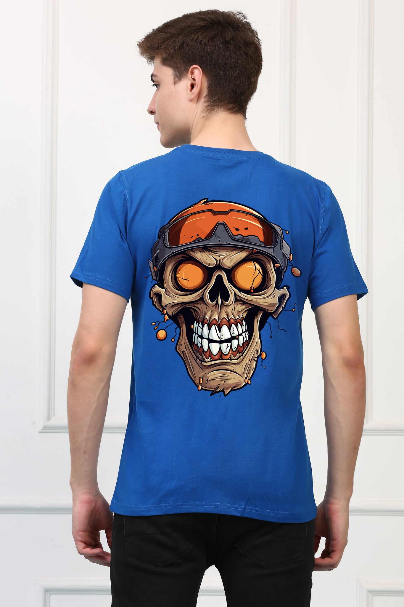 Smiling SKull Printed  T-shirt