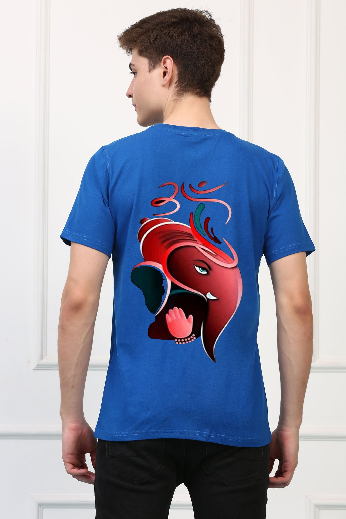 Men's  Ganesh Ji  Printed Tshirt