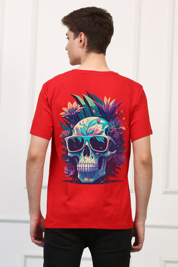 Cool Skull  Printed  T-shirt