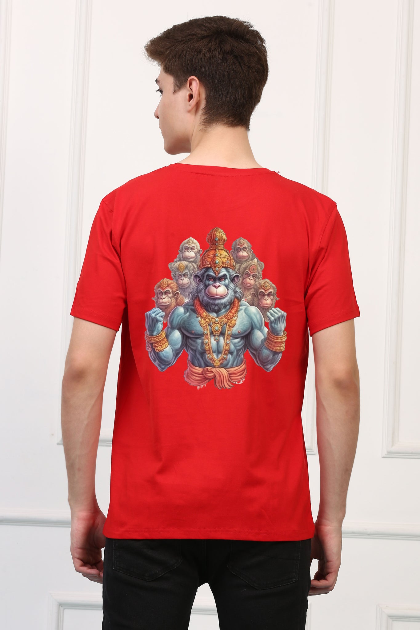 Men's Hanuman Ji Printed Tshirt