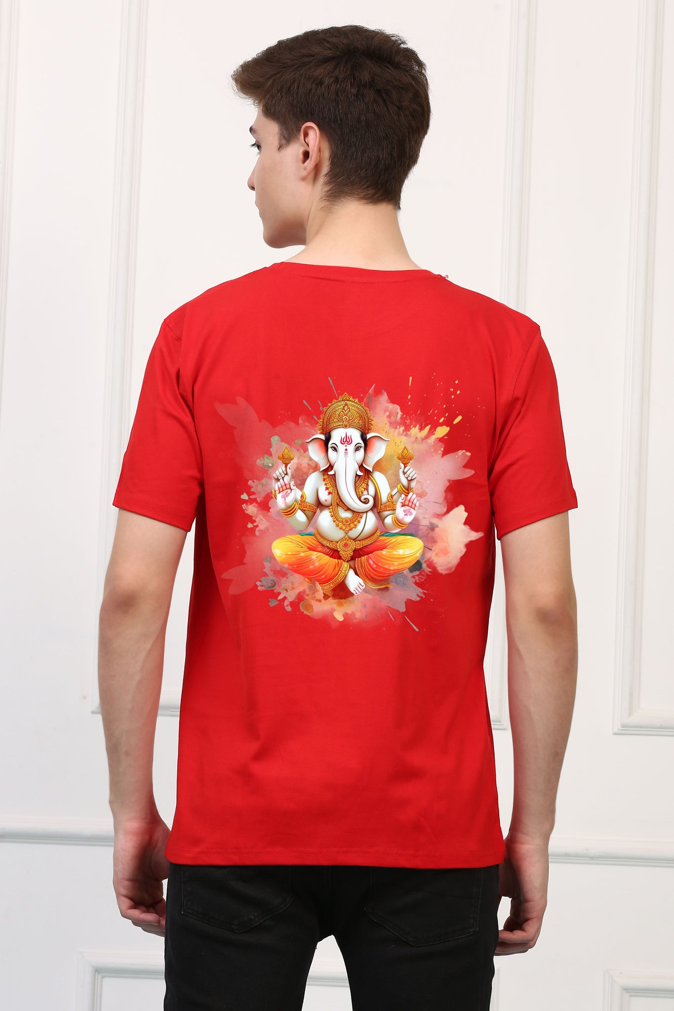 Men's Lord Ganesh  Printed Tshirt