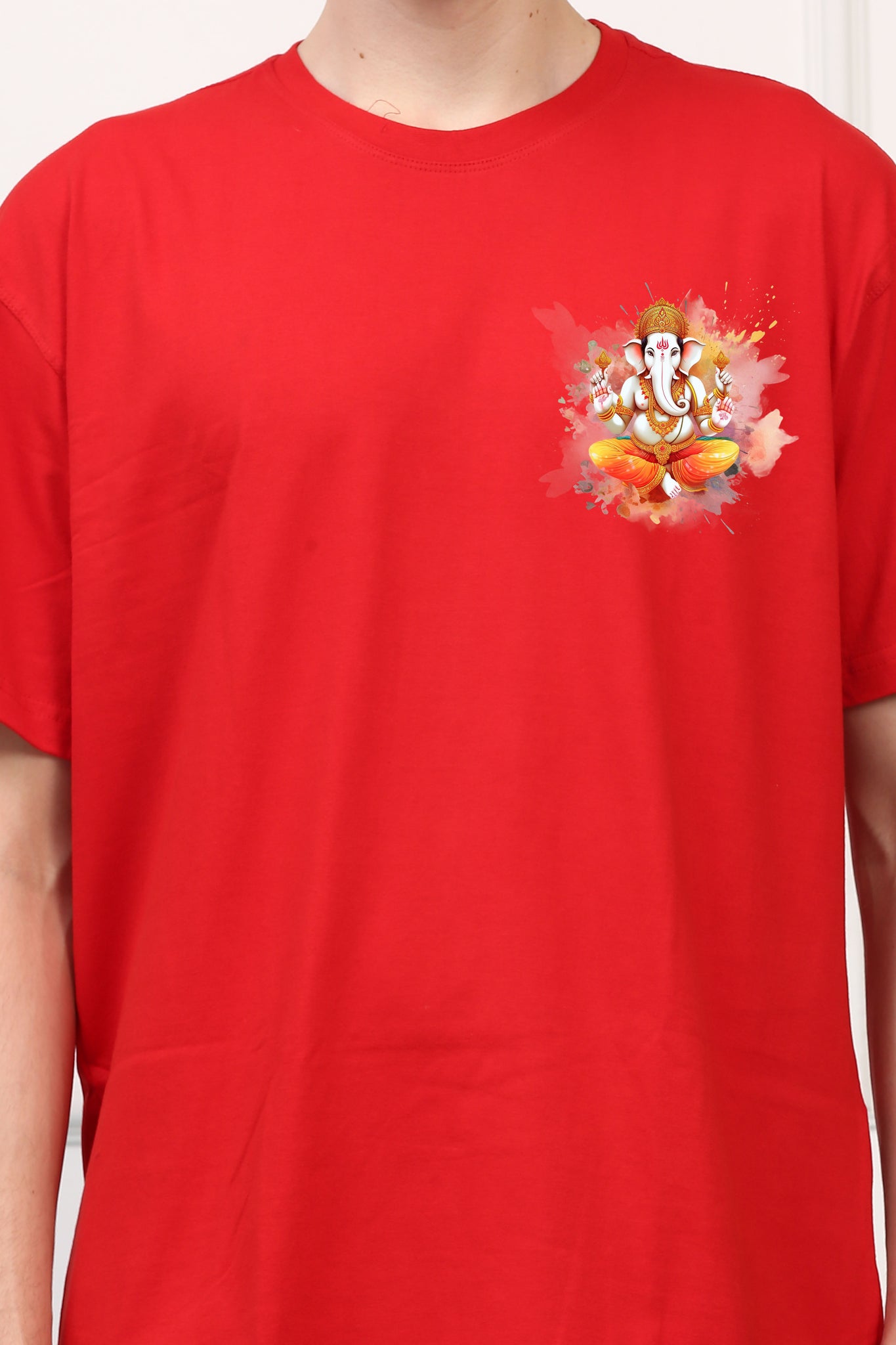 Men's Lord Ganesh  Printed Tshirt