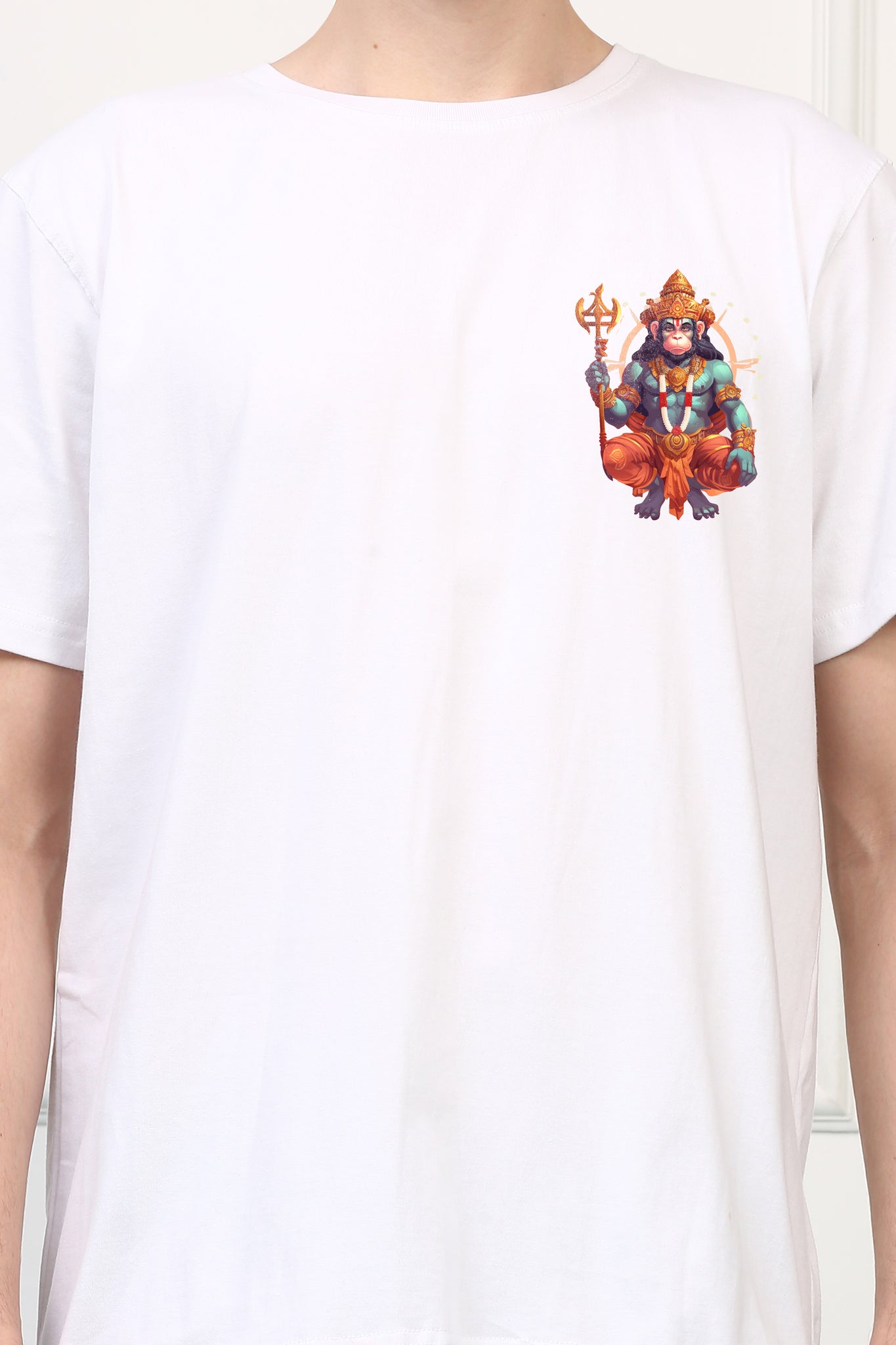 Men's Hanuman   Printed Tshirt