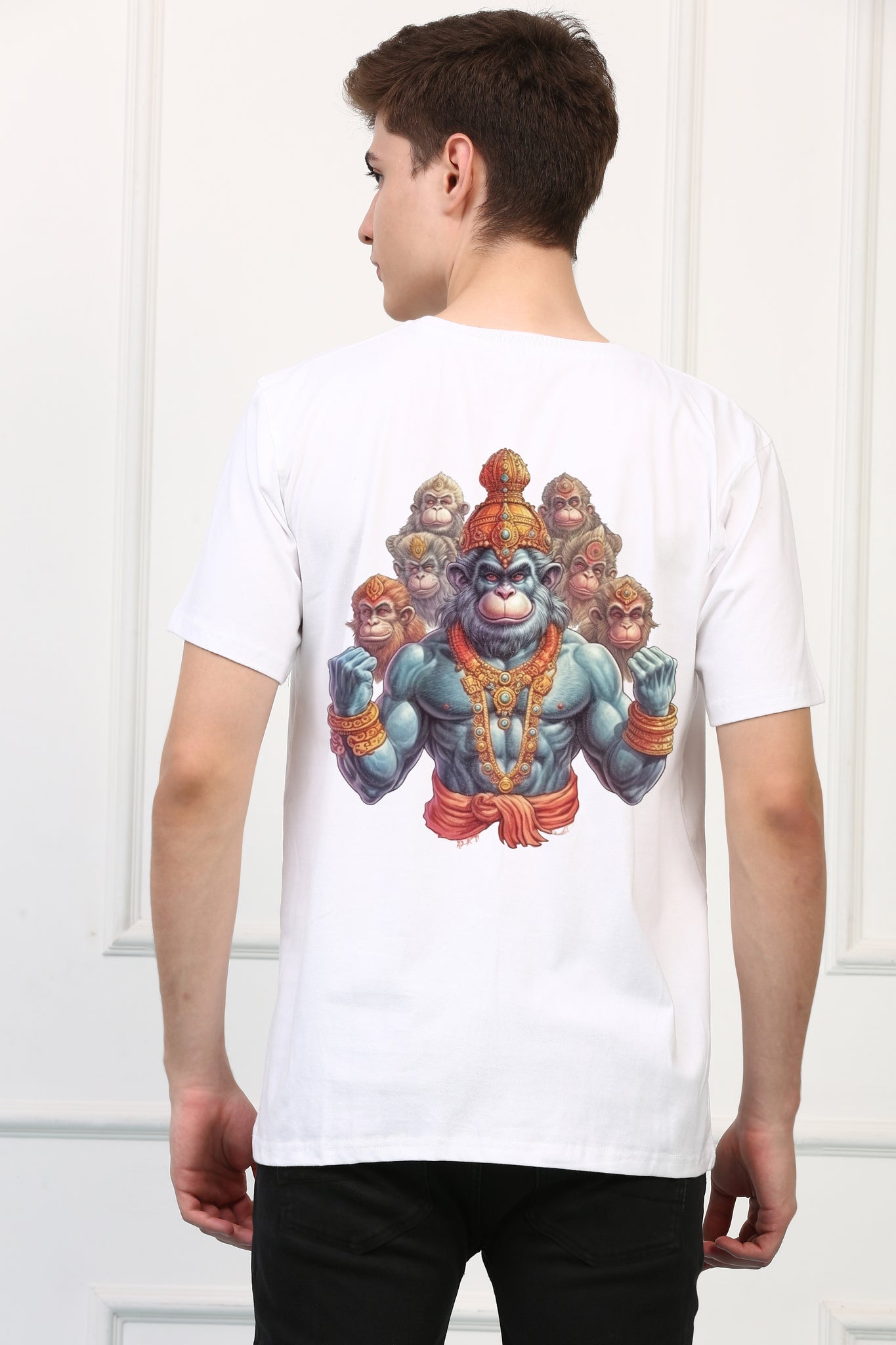 Men's Hanuman Ji Printed Tshirt