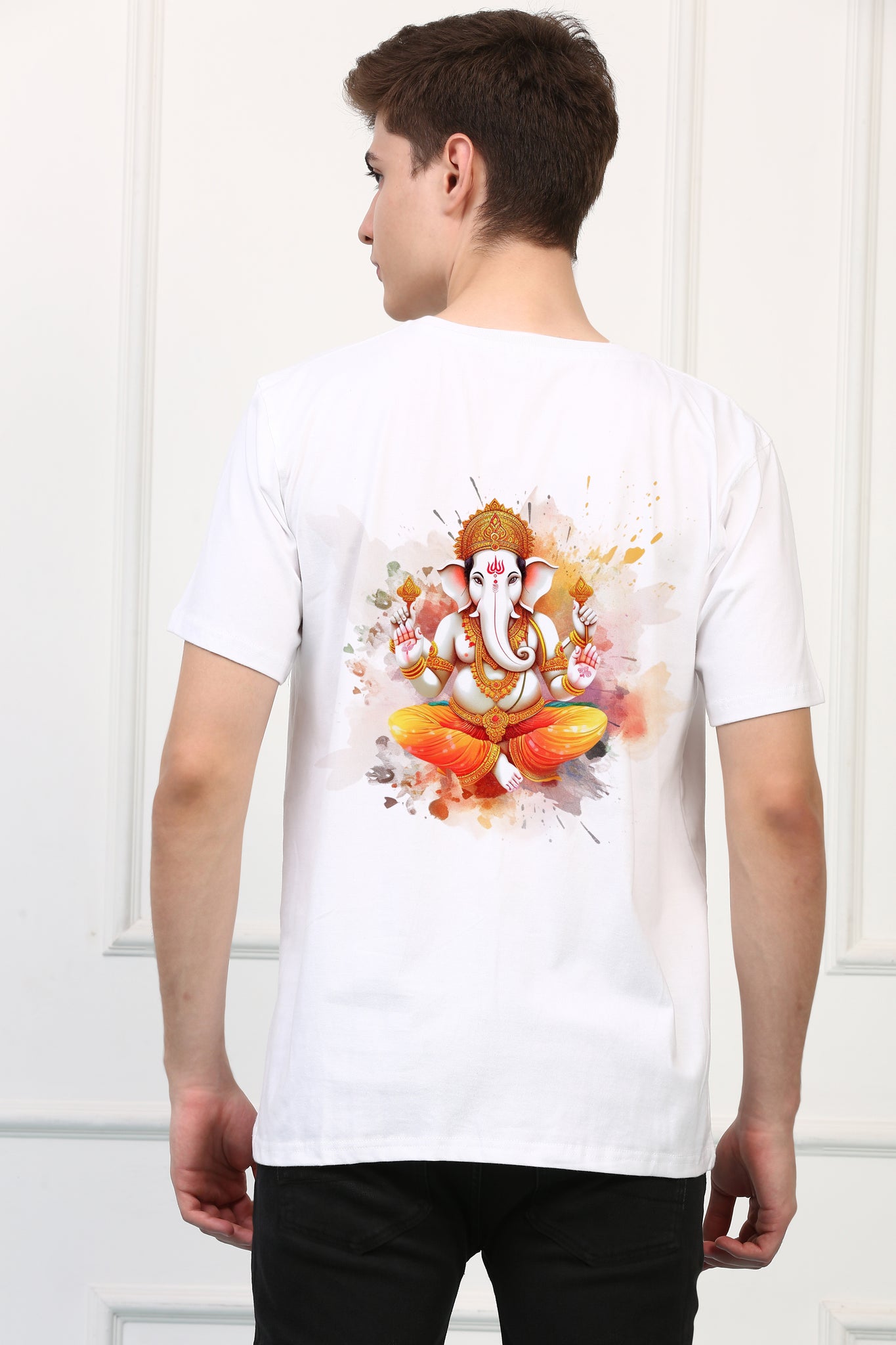 Men's Lord Ganesh  Printed Tshirt