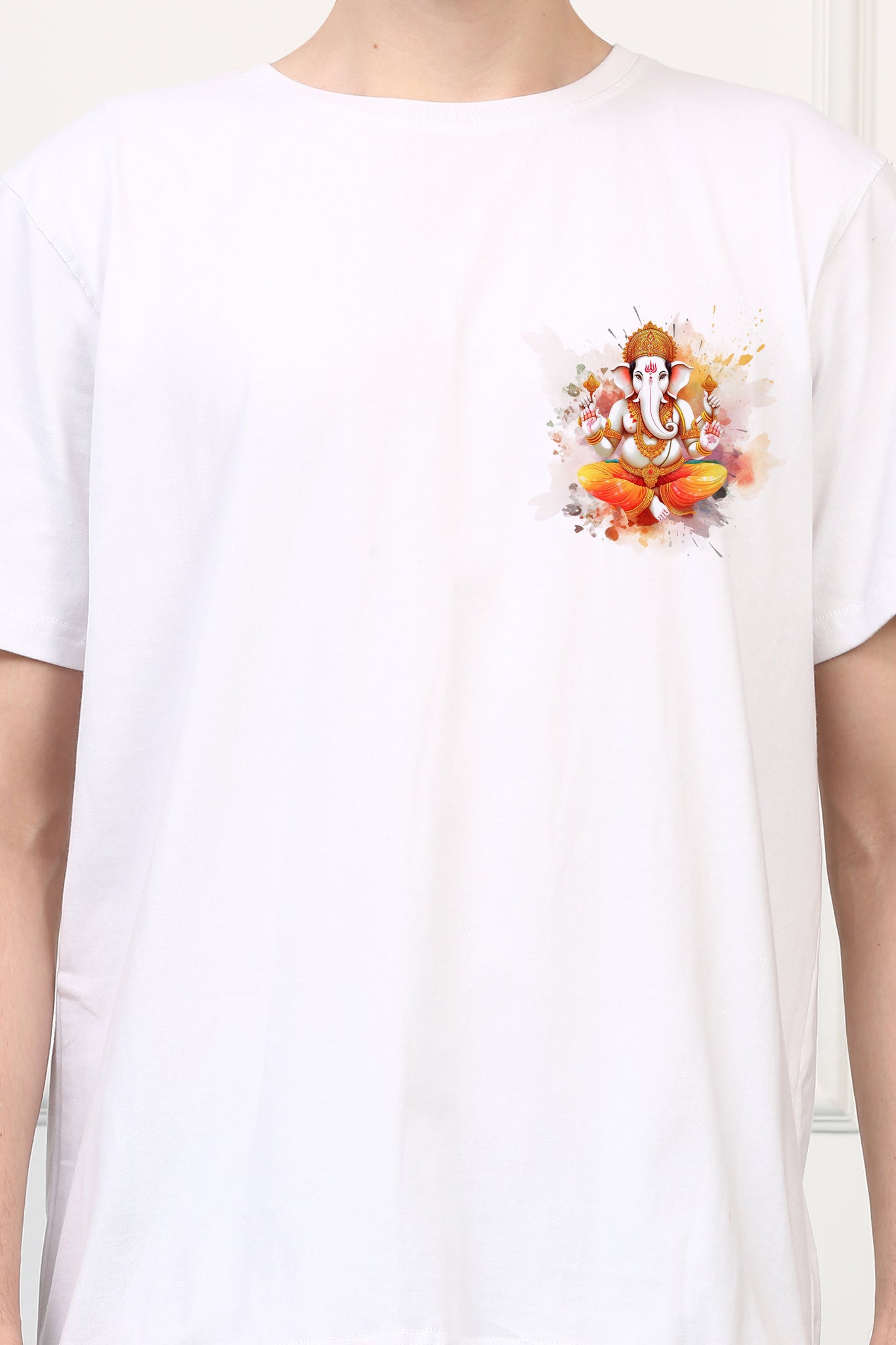 Men's Lord Ganesh  Printed Tshirt