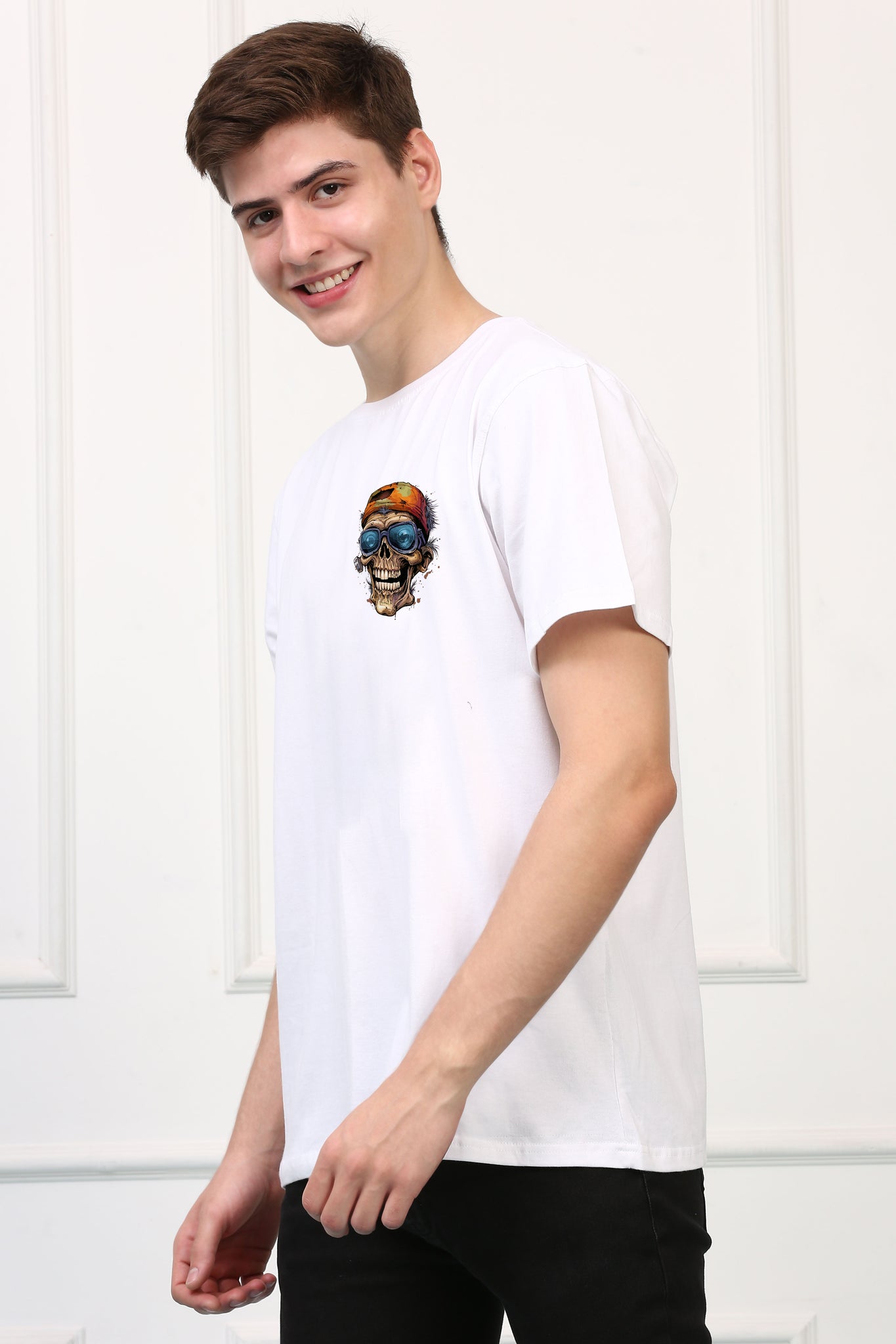 Skull King Printed  T-shirt