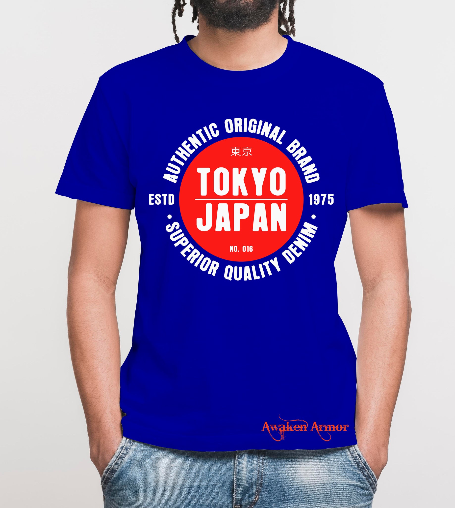 Men 1975 Tokyo Japan Tshirt