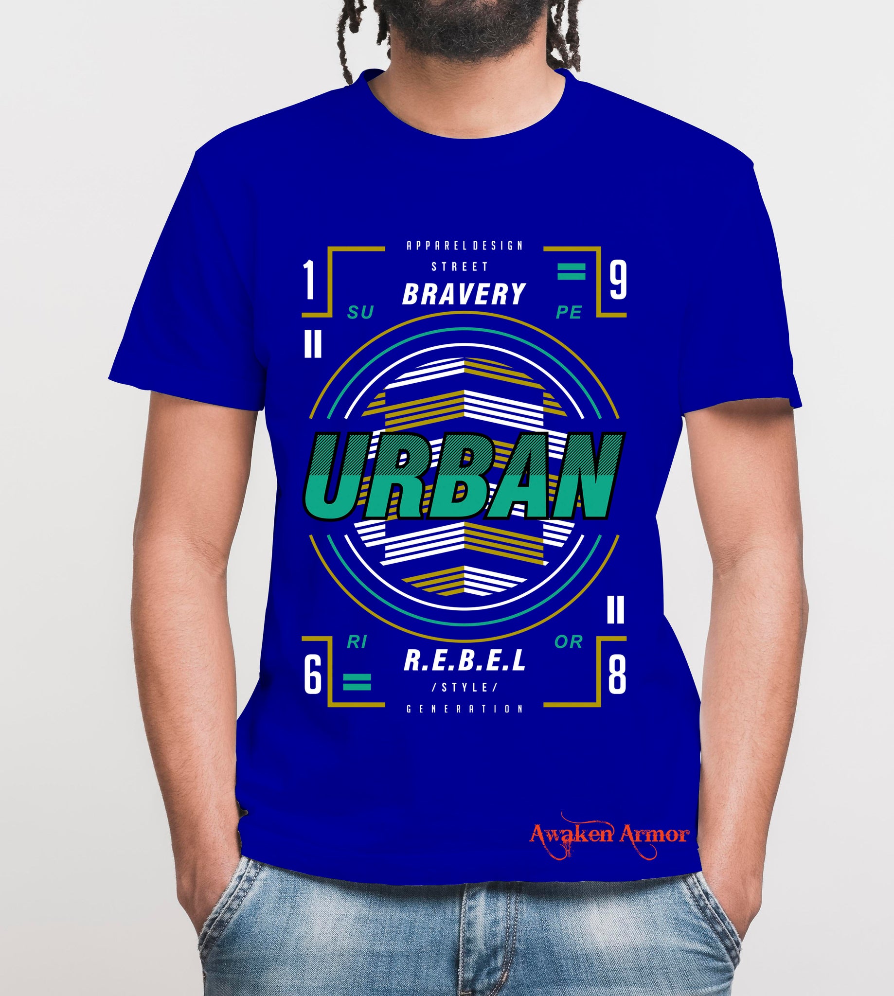 Men's Urban Printed T shirt