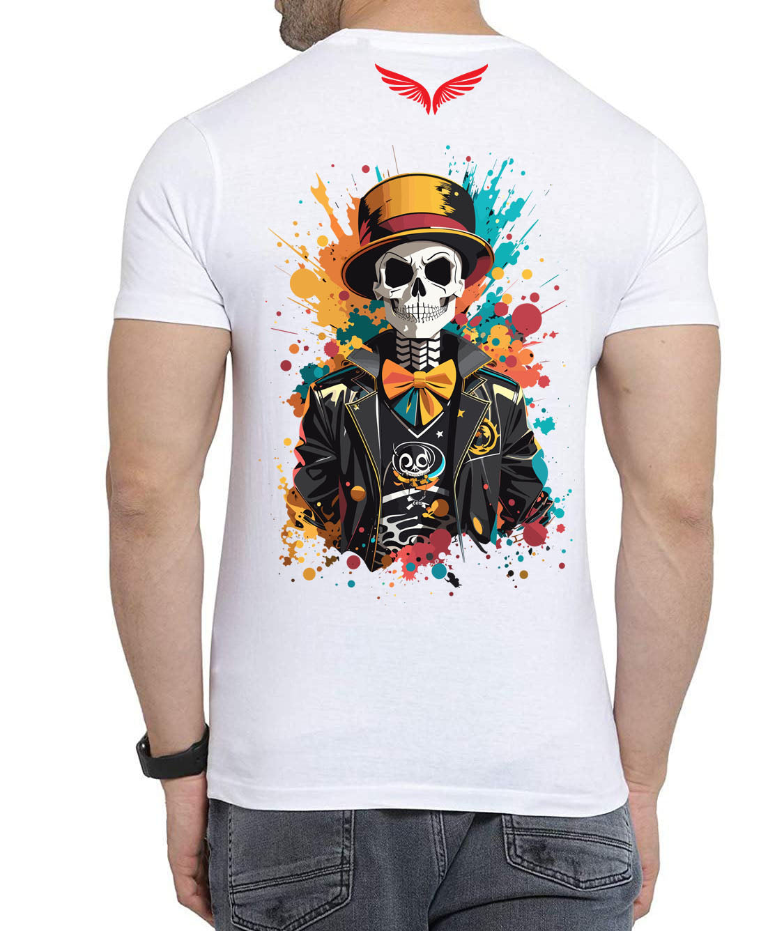 Men's Mr. Bone Jangles Printed  T-shirt