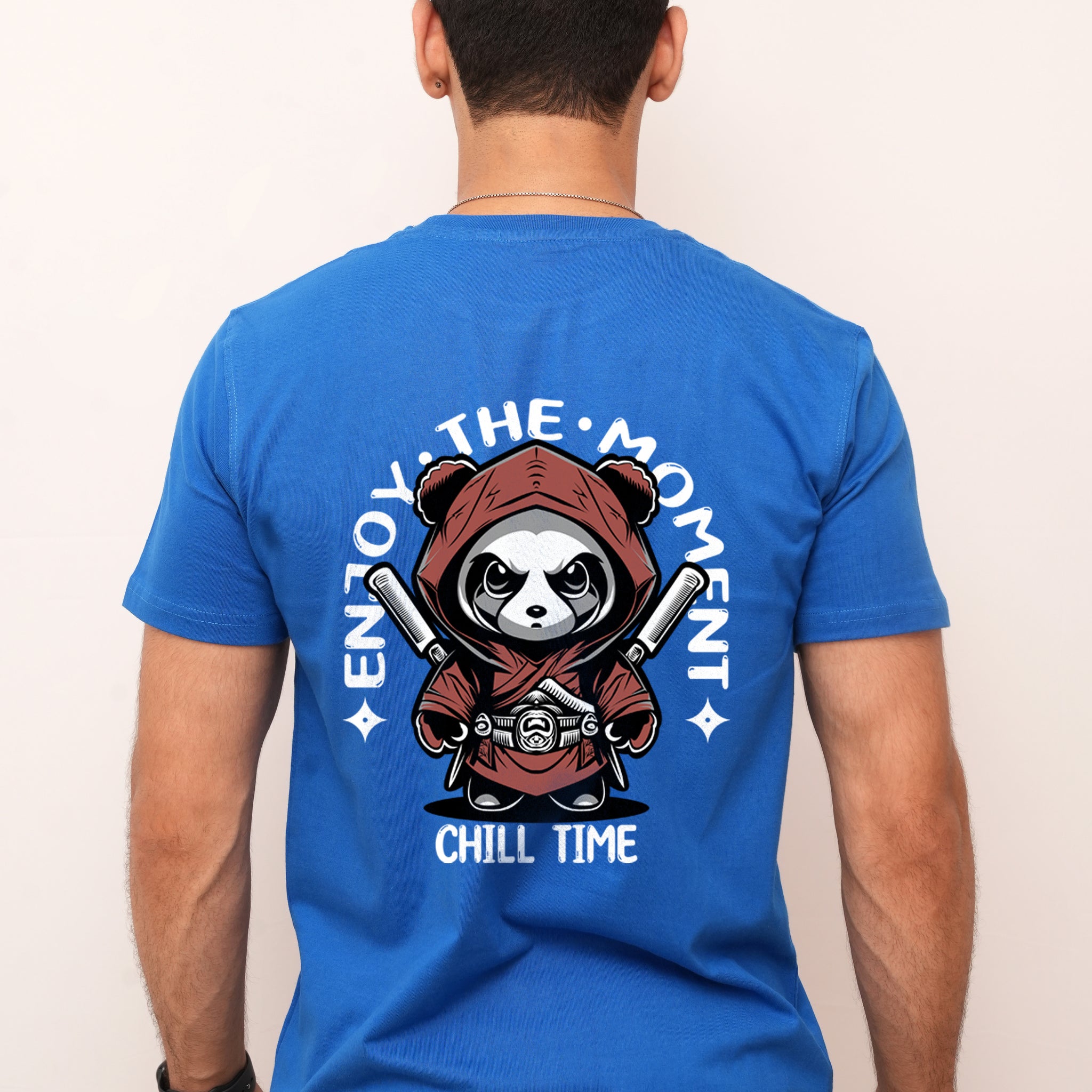 Anime Ninja Panda printed tshirt