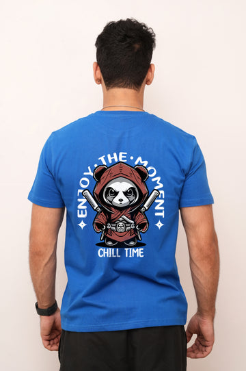 Anime Ninja Panda printed tshirt