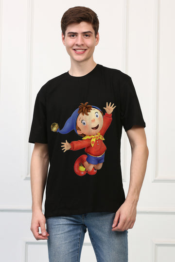 Oversized Noddy Cartoons Printed Tshirt