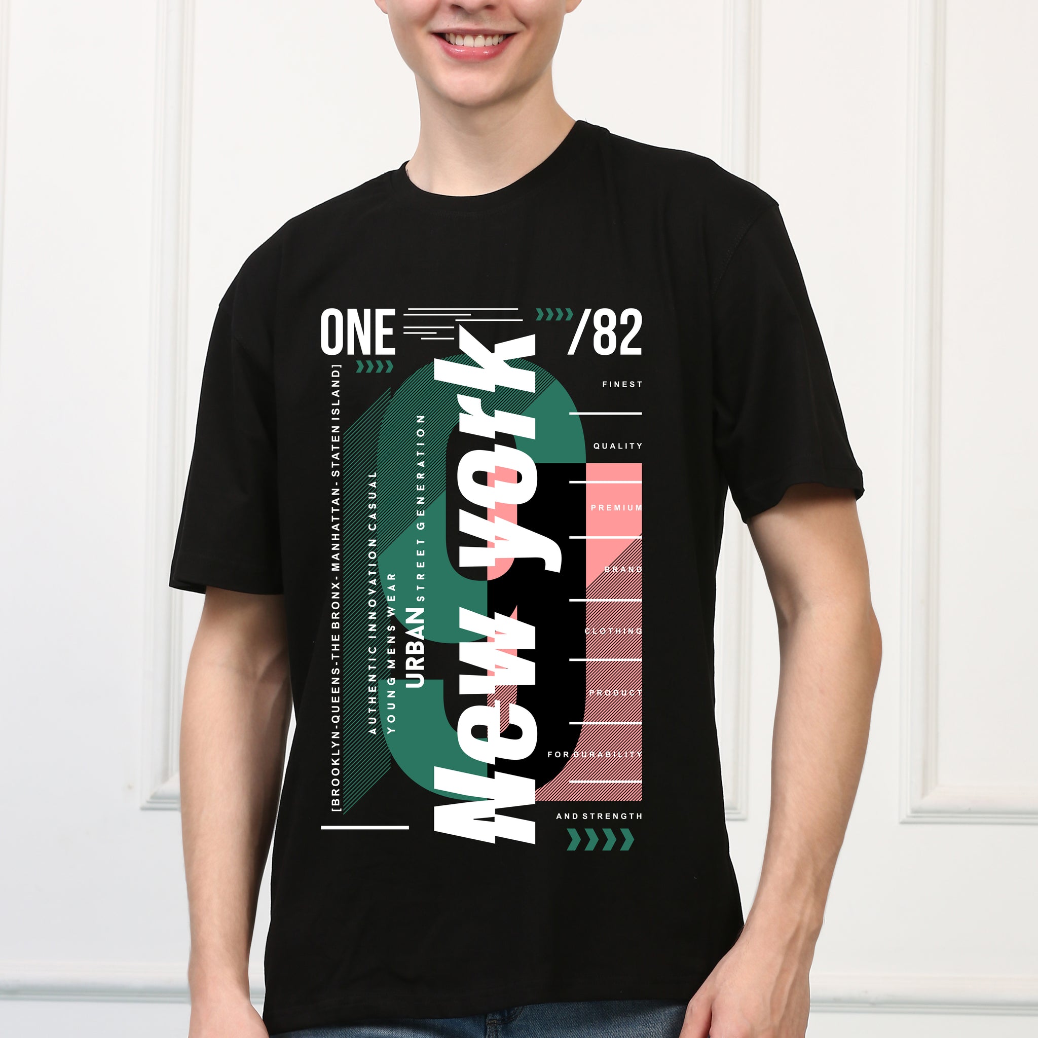 NY 82 Printed T shirt