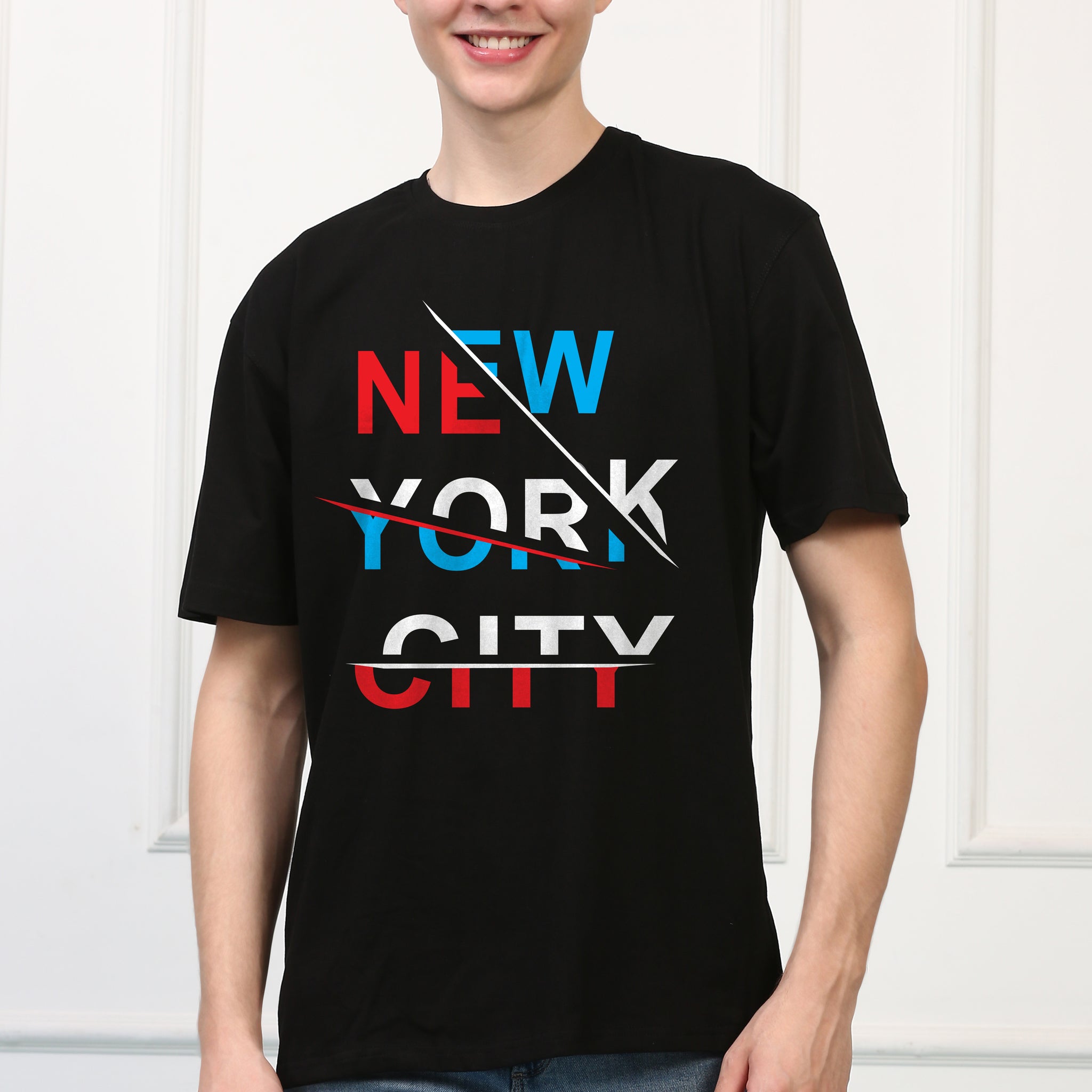 NYC  Printed Regular Tshirt